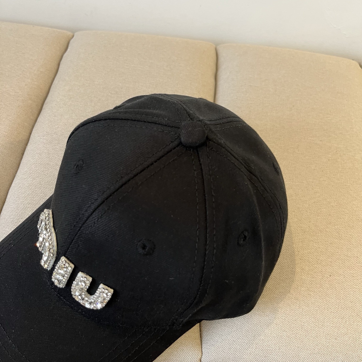 谬谬miumiu 原单春夏新款棒球帽，正品开模订制，原版做工细致质量超赞！