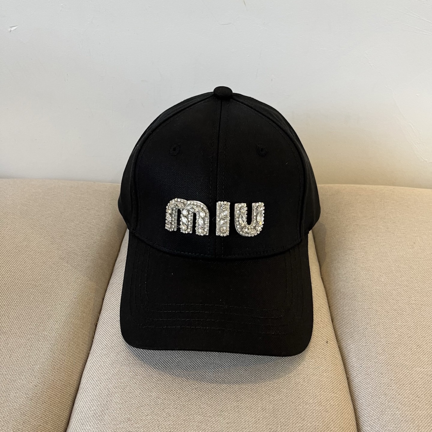 谬谬miumiu 原单春夏新款棒球帽，正品开模订制，原版做工细致质量超赞！