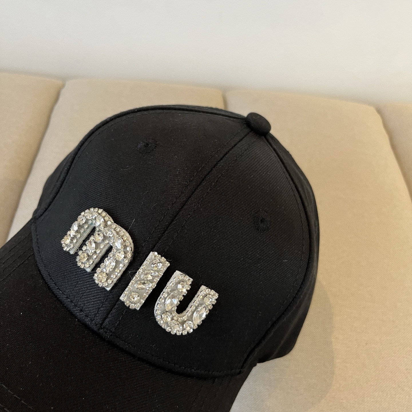 谬谬miumiu 原单春夏新款棒球帽，正品开模订制，原版做工细致质量超赞！