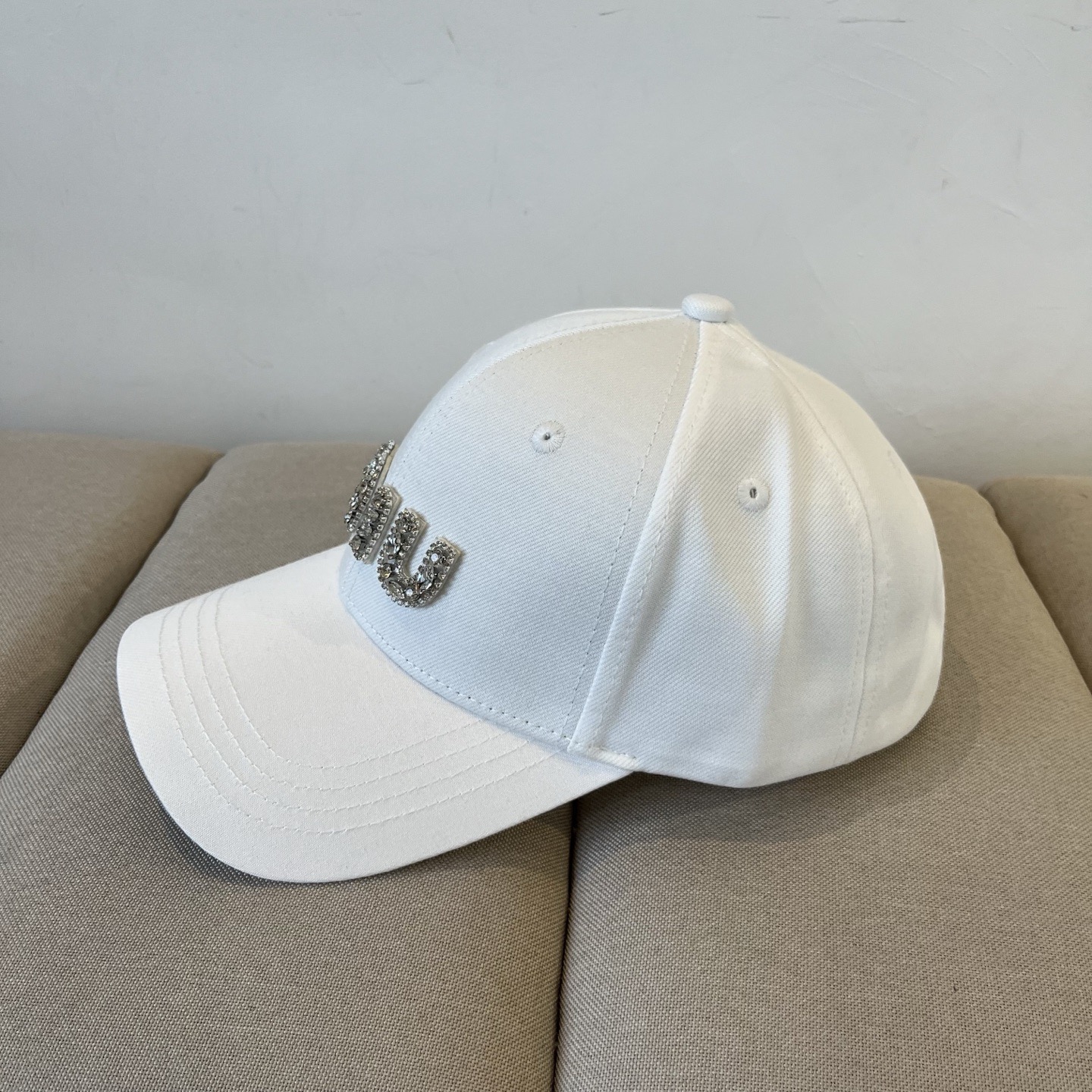 谬谬miumiu 原单春夏新款棒球帽，正品开模订制，原版做工细致质量超赞！