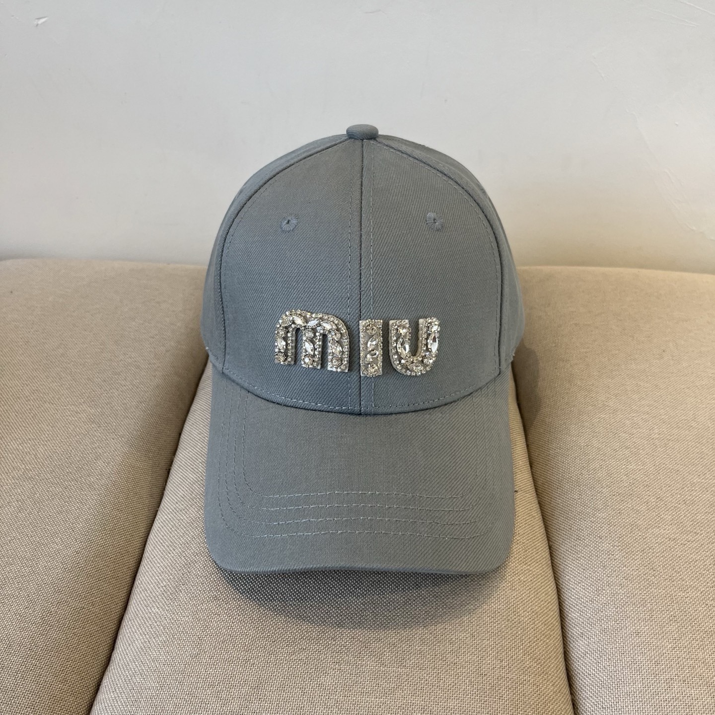谬谬miumiu 原单春夏新款棒球帽，正品开模订制，原版做工细致质量超赞！