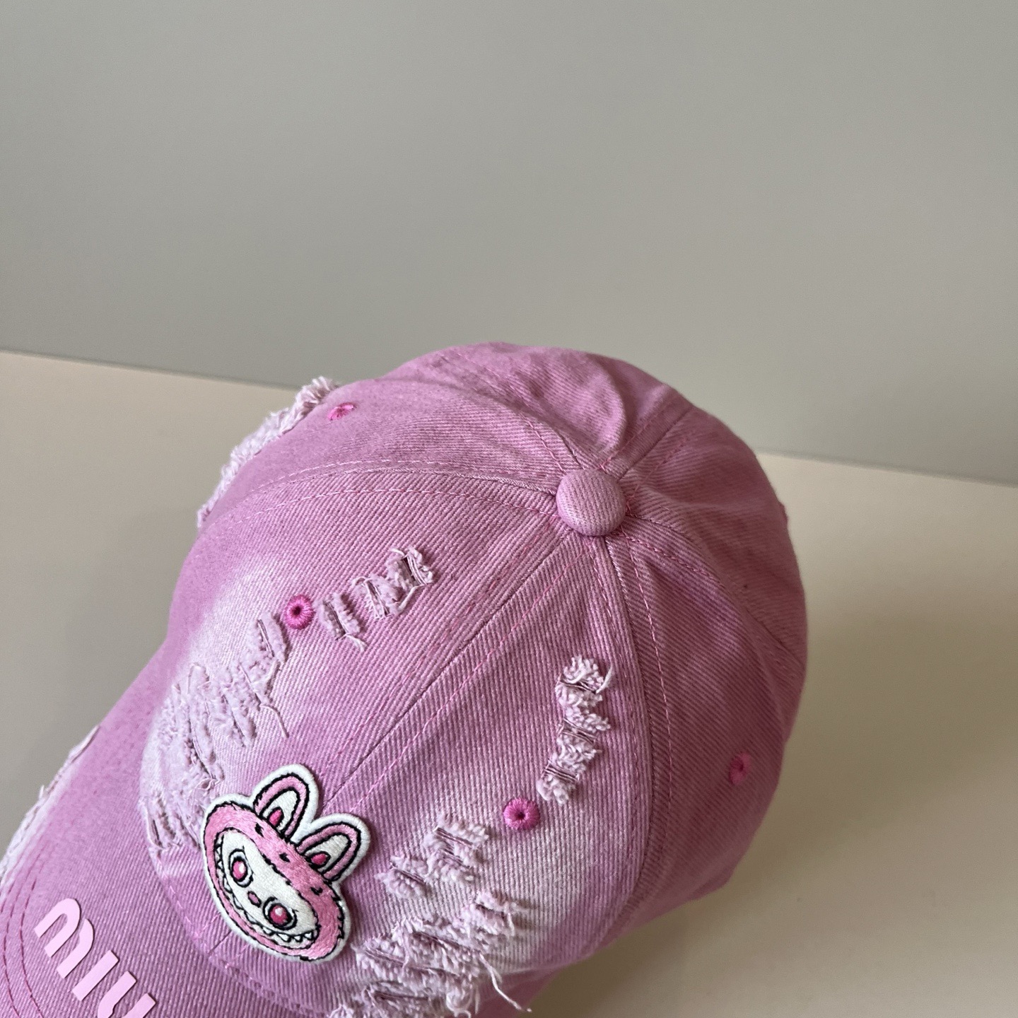 谬谬miumiu 原单春夏新款棒球帽，正品开模订制，原版做工细致质量超赞！