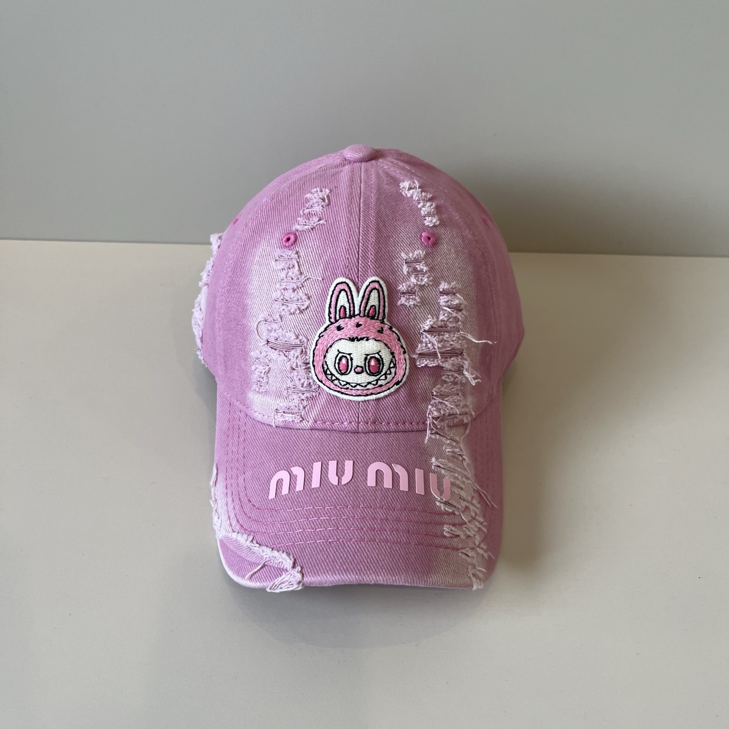 谬谬miumiu 原单春夏新款棒球帽，正品开模订制，原版做工细致质量超赞！