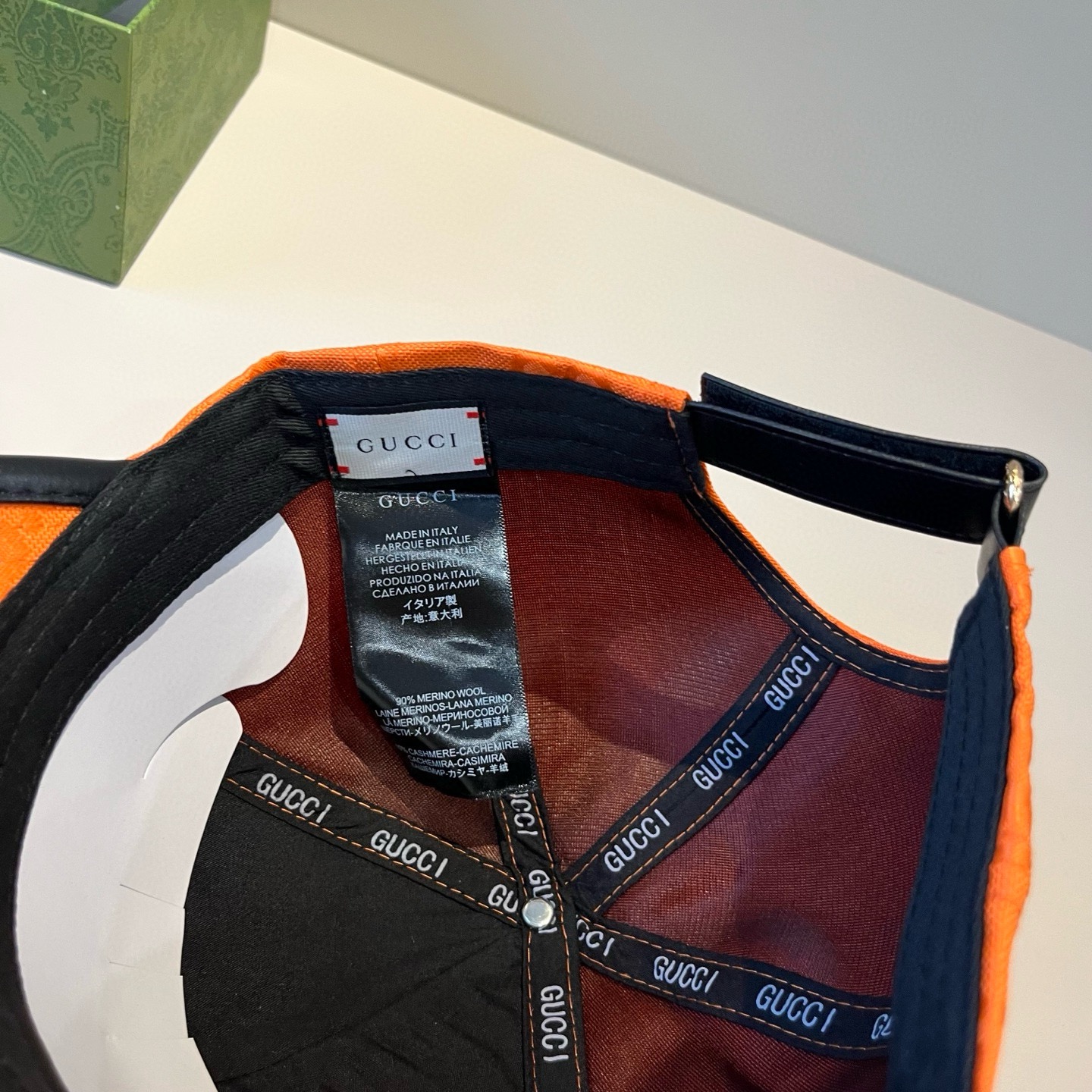  古奇棒球帽♥️GUCCI🧢官网新品，棒球帽，原单品质火爆来袭 🔥🎩 工艺非常精美 高档大气上档次！低调