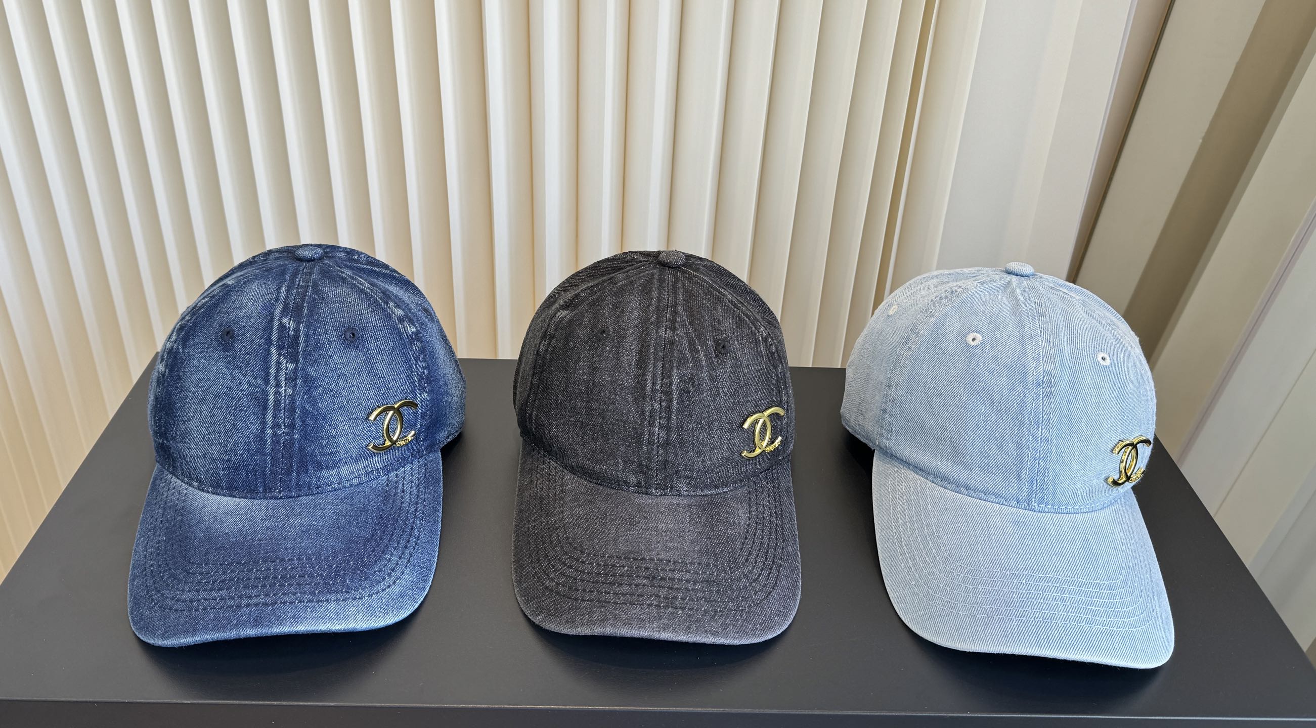 CHANEL CC Embroidered Baseball Cap