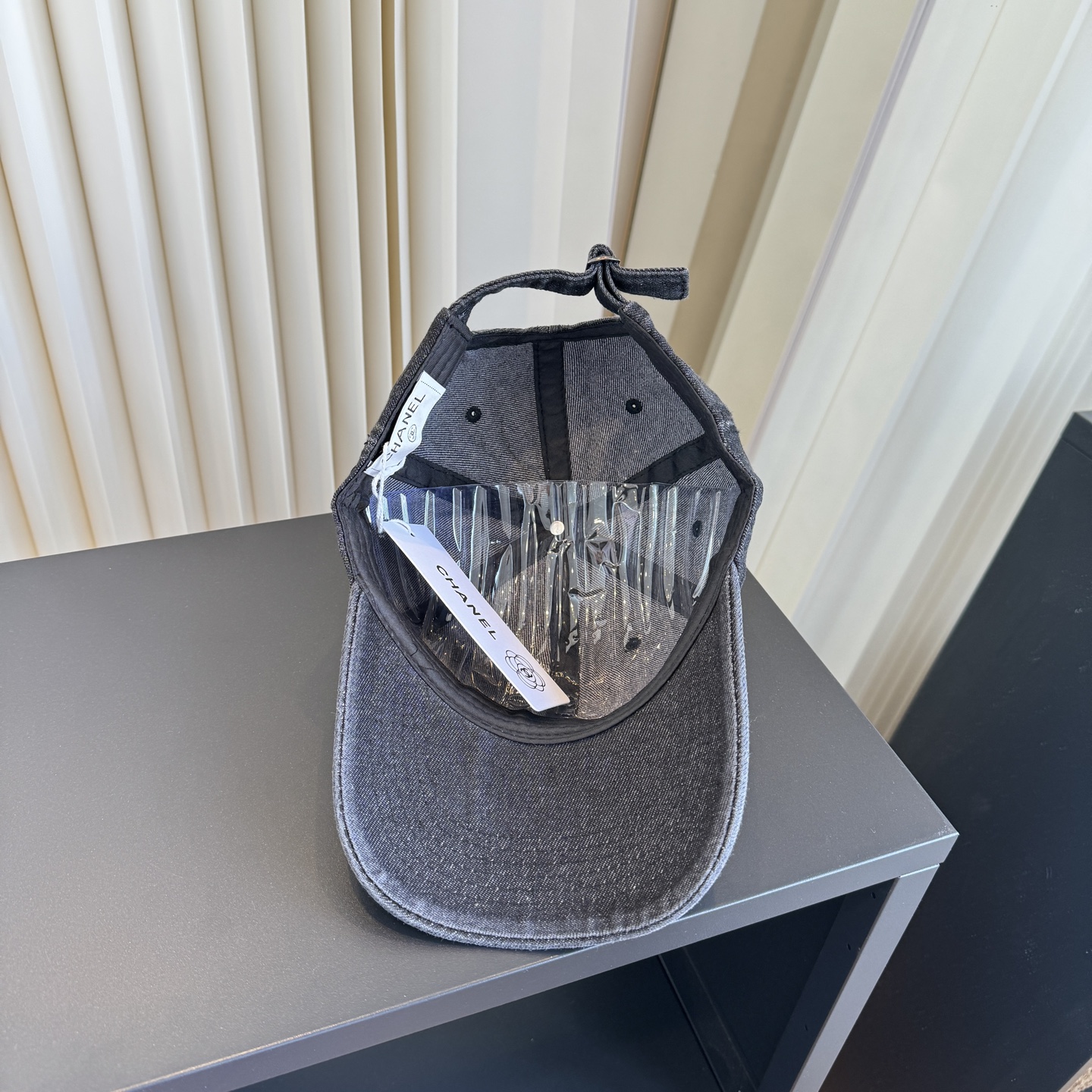 CHANEL CC Embroidered Baseball Cap