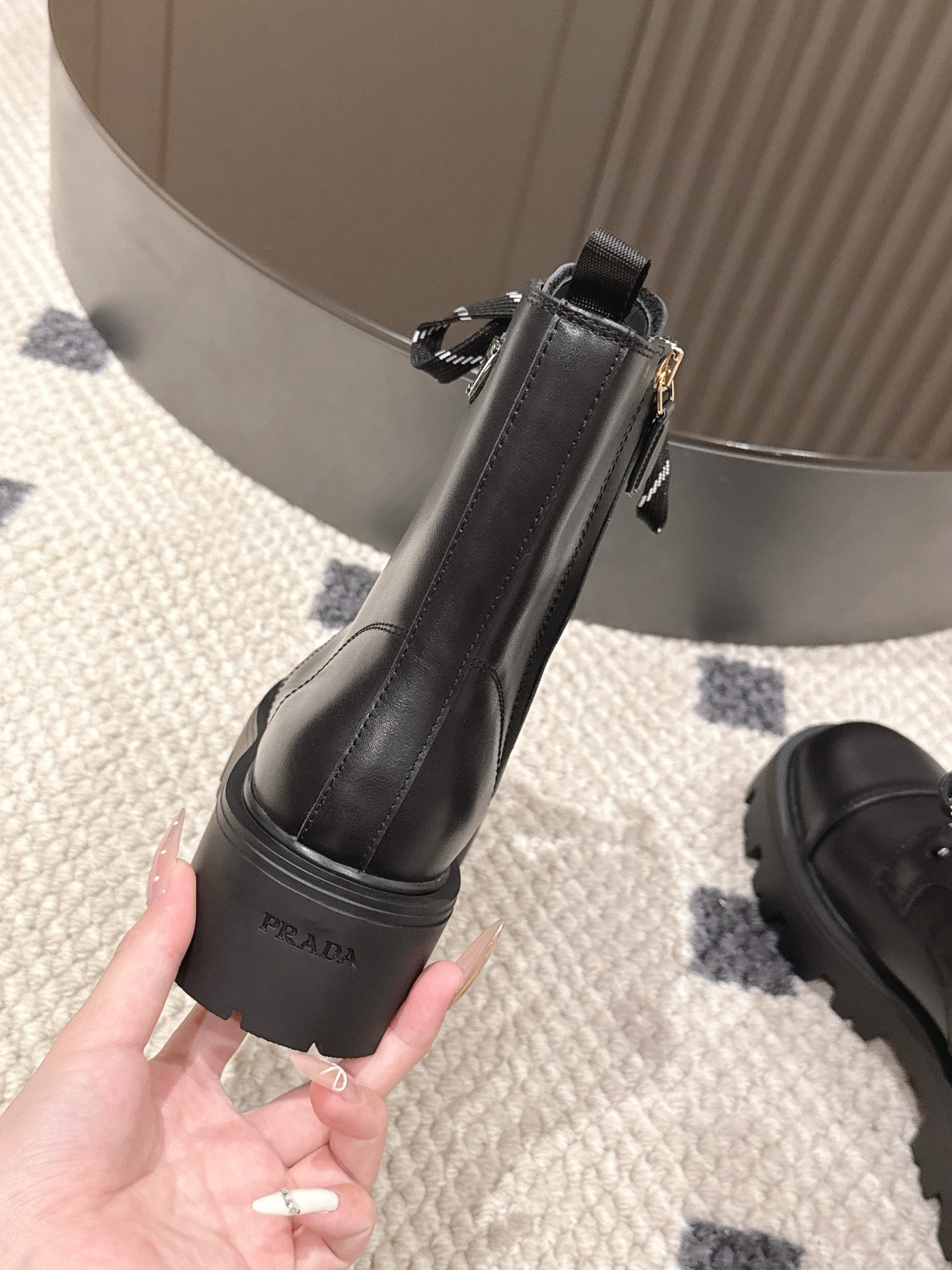 Prada Lace-Up Platform Boots - Elevate Your Style with Comfort & Fashion 9 i1759480134259 8021 0 7