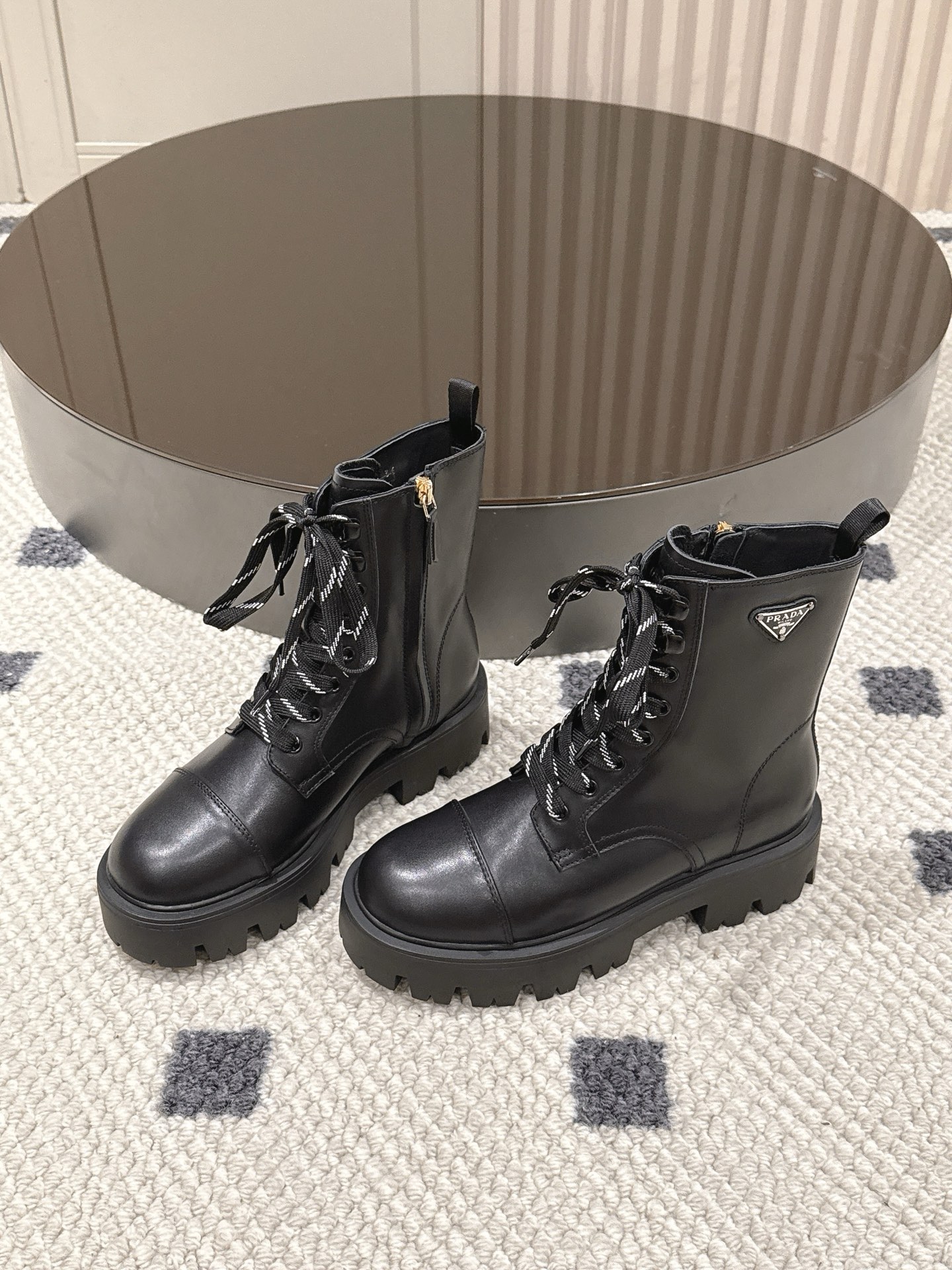 Prada Lace-Up Platform Boots - Elevate Your Style with Comfort & Fashion 6 i1759480134423 2924 0 4