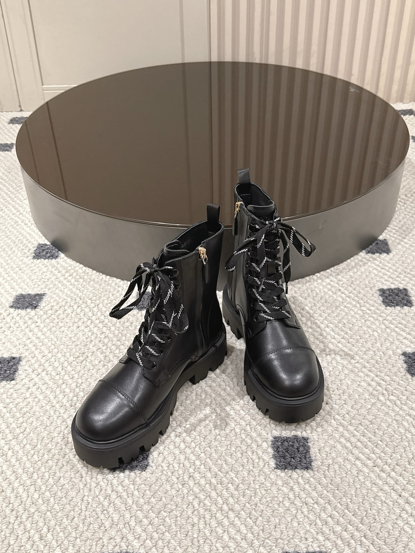 Prada Lace-Up Platform Boots - Elevate Your Style with Comfort & Fashion 4 i1759480134433 6081 0 2
