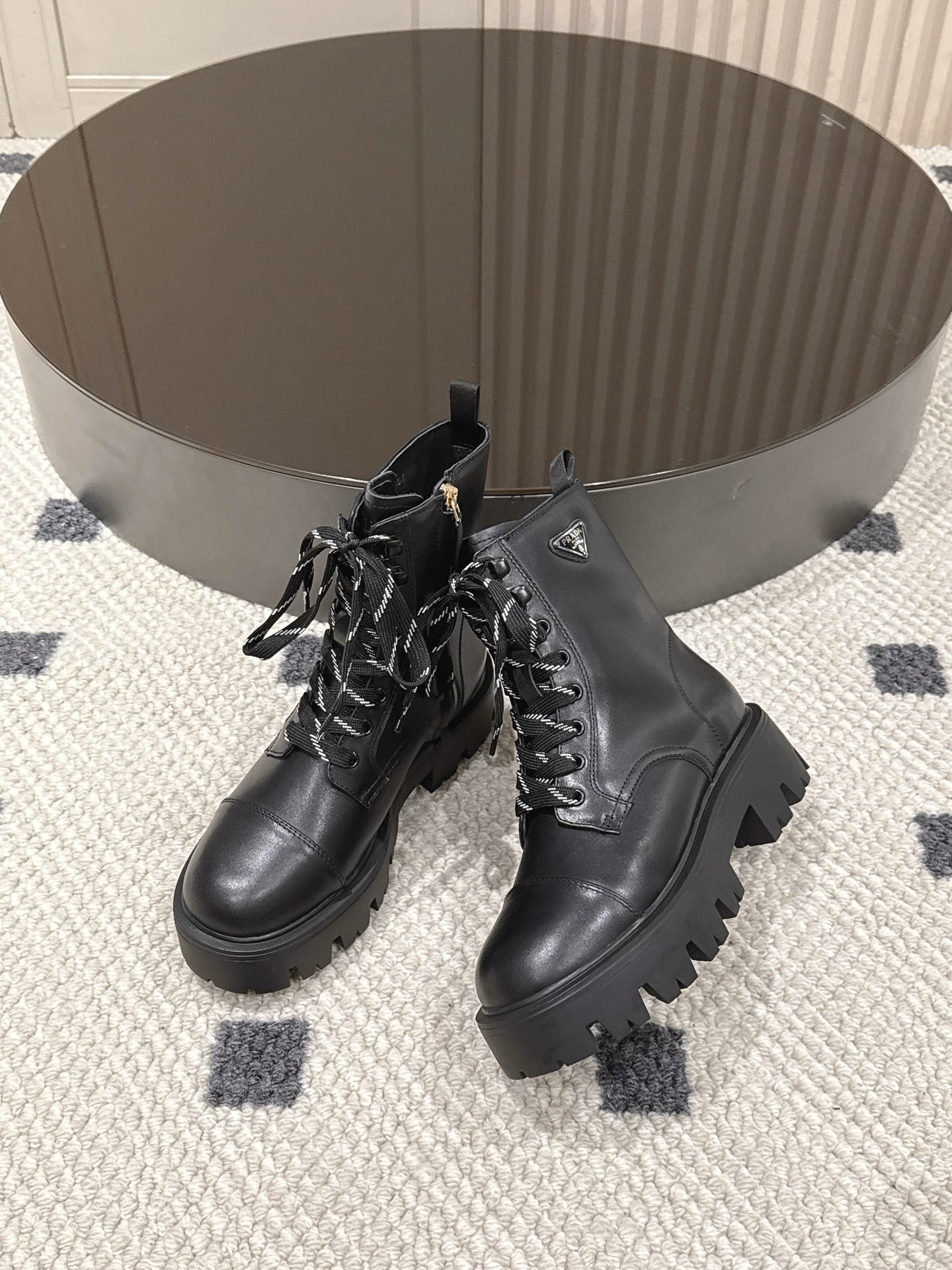 Prada Lace-Up Platform Boots - Elevate Your Style with Comfort & Fashion 5 i1759480135614 1517 0 3