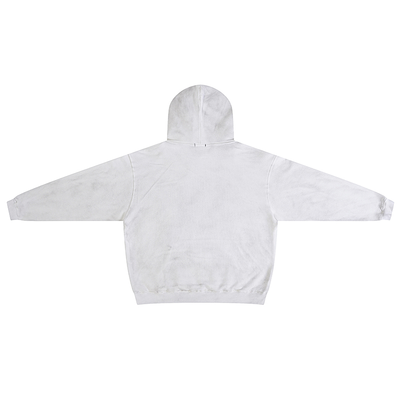 T33# P98
Saint Michael 荆棘人物头像做旧脏染连帽卫衣
450克轻抓绒
M L XL