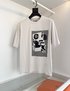 Hermes Clothing T-Shirt Beige White Cotton Summer Collection Fashion Short Sleeve