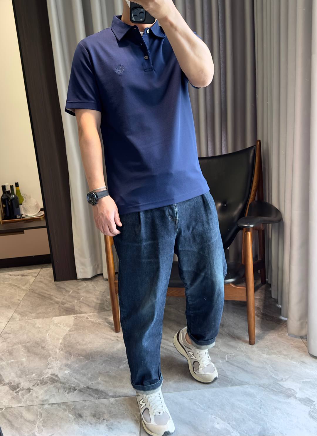 NO:152340,The upper body effect is as follows: 172-148 Wear L size fit, please refer to the size chart for ordering, alexander wang19860909上身效果如下 172-148穿L码合身 下单可参考尺码表,,alexander wang,Men's clothing