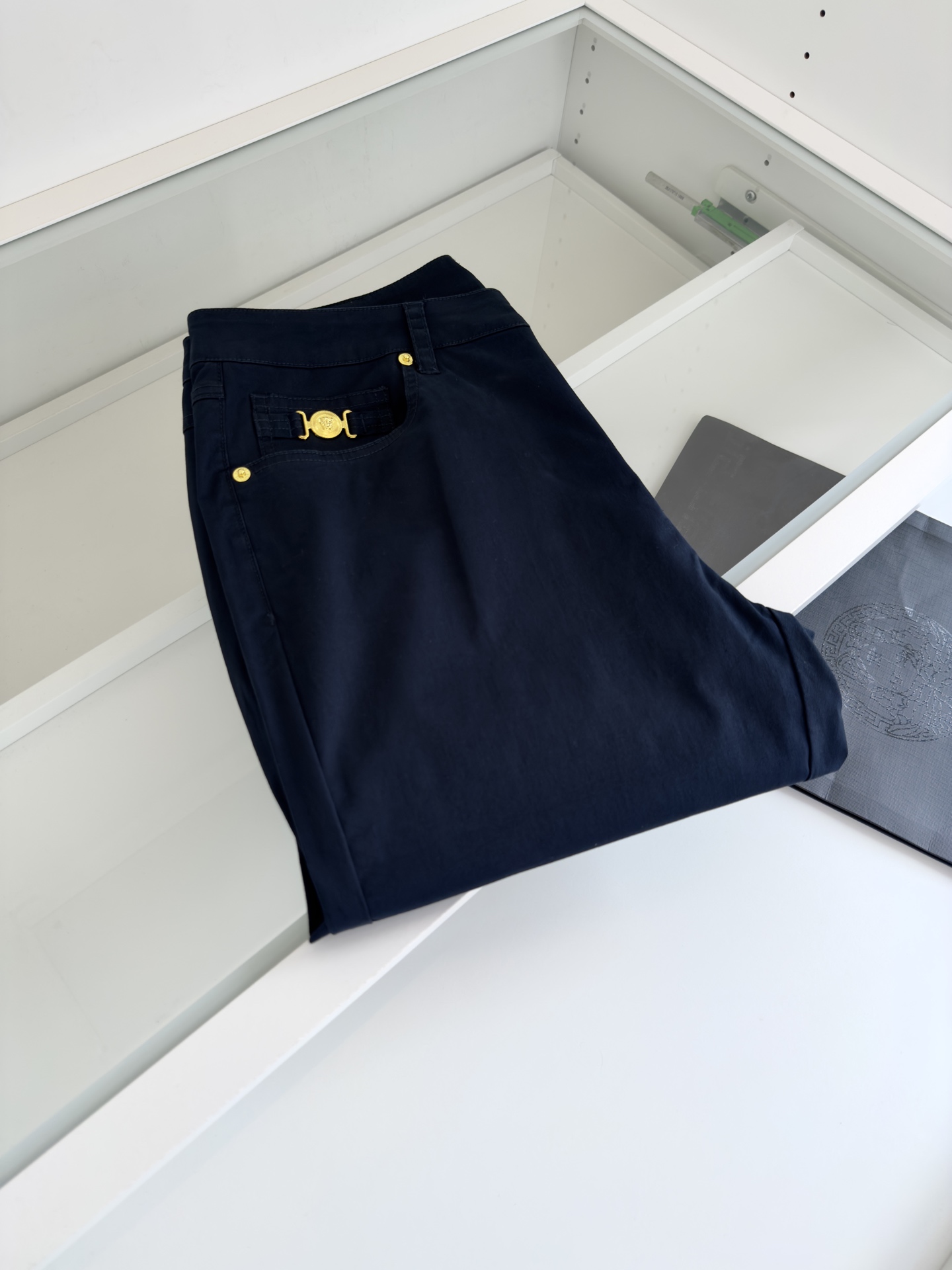 范*哲Ver**ce 2026春夏 商务休闲直通经典五袋款休闲裤 衣橱必备经典五袋款 ，好搭配，通勤休闲