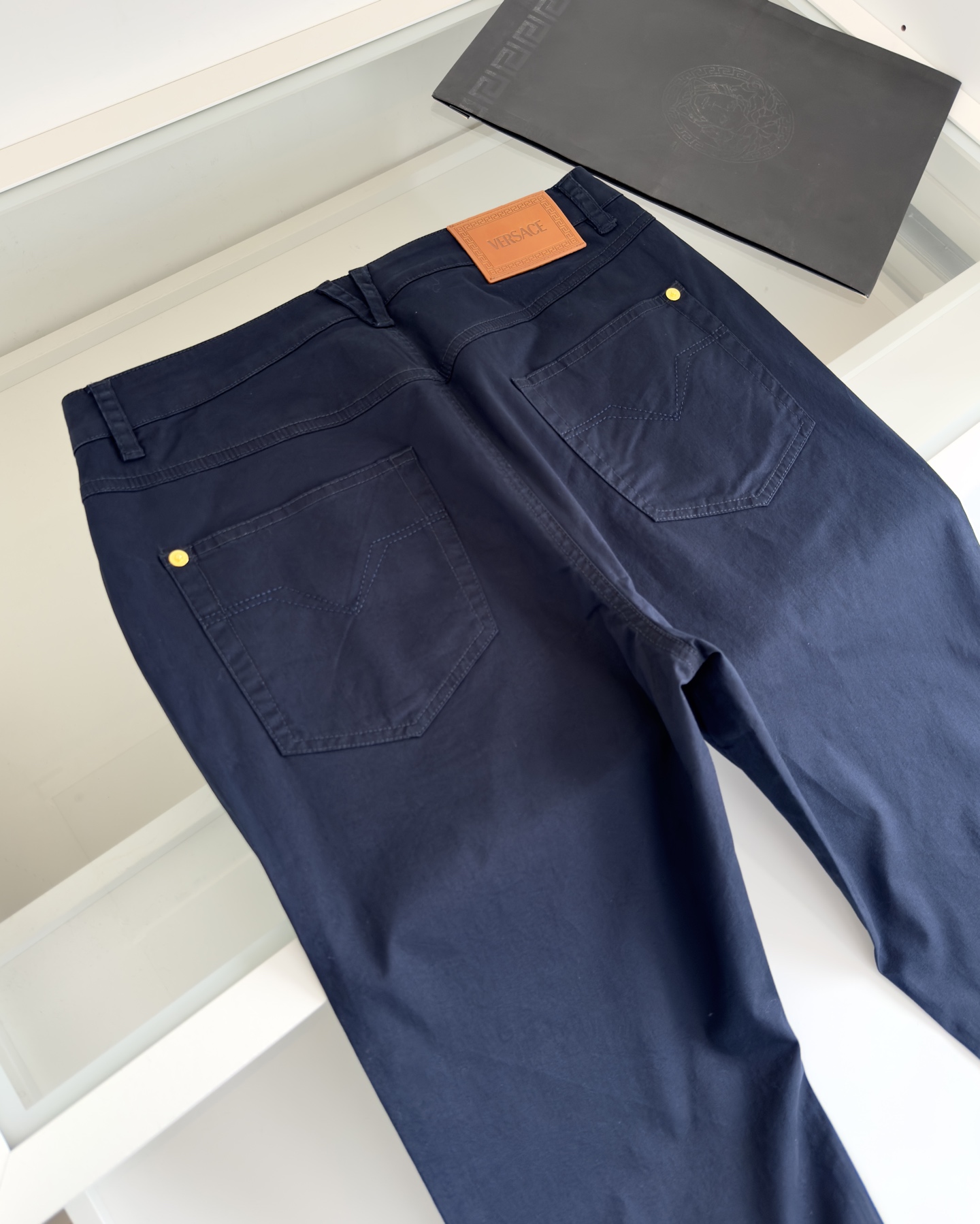 范*哲Ver**ce 2026春夏 商务休闲直通经典五袋款休闲裤 衣橱必备经典五袋款 ，好搭配，通勤休闲