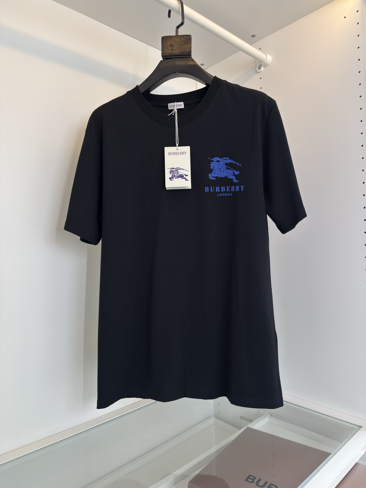 Burberry 2025 Classic War Horse Logo Short Sleeve T-Shirt 2 i1740931442289 3423 0 0