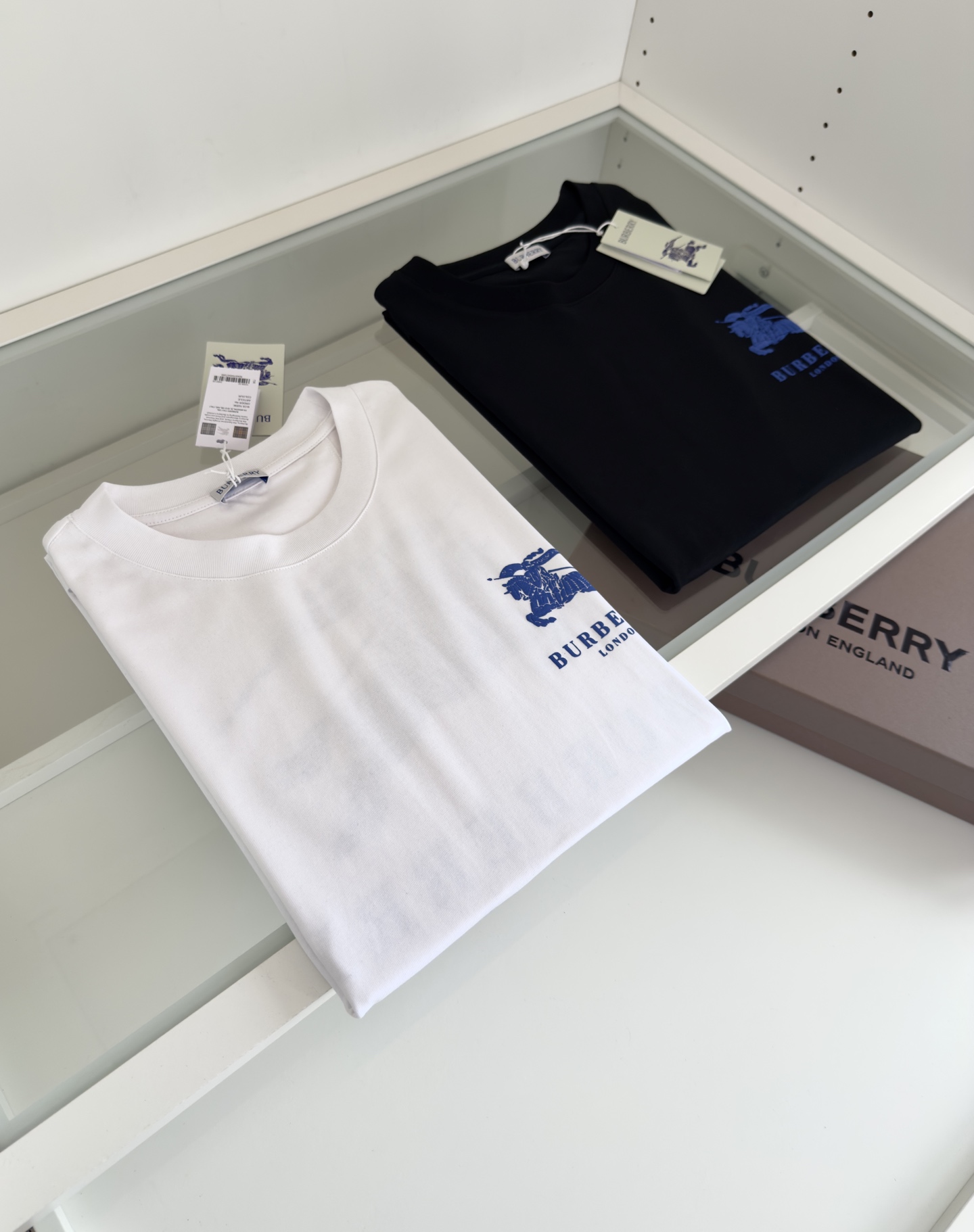 Burberry 2025 Classic War Horse Logo Short Sleeve T-Shirt 10 i1740931443797 9803 0 8
