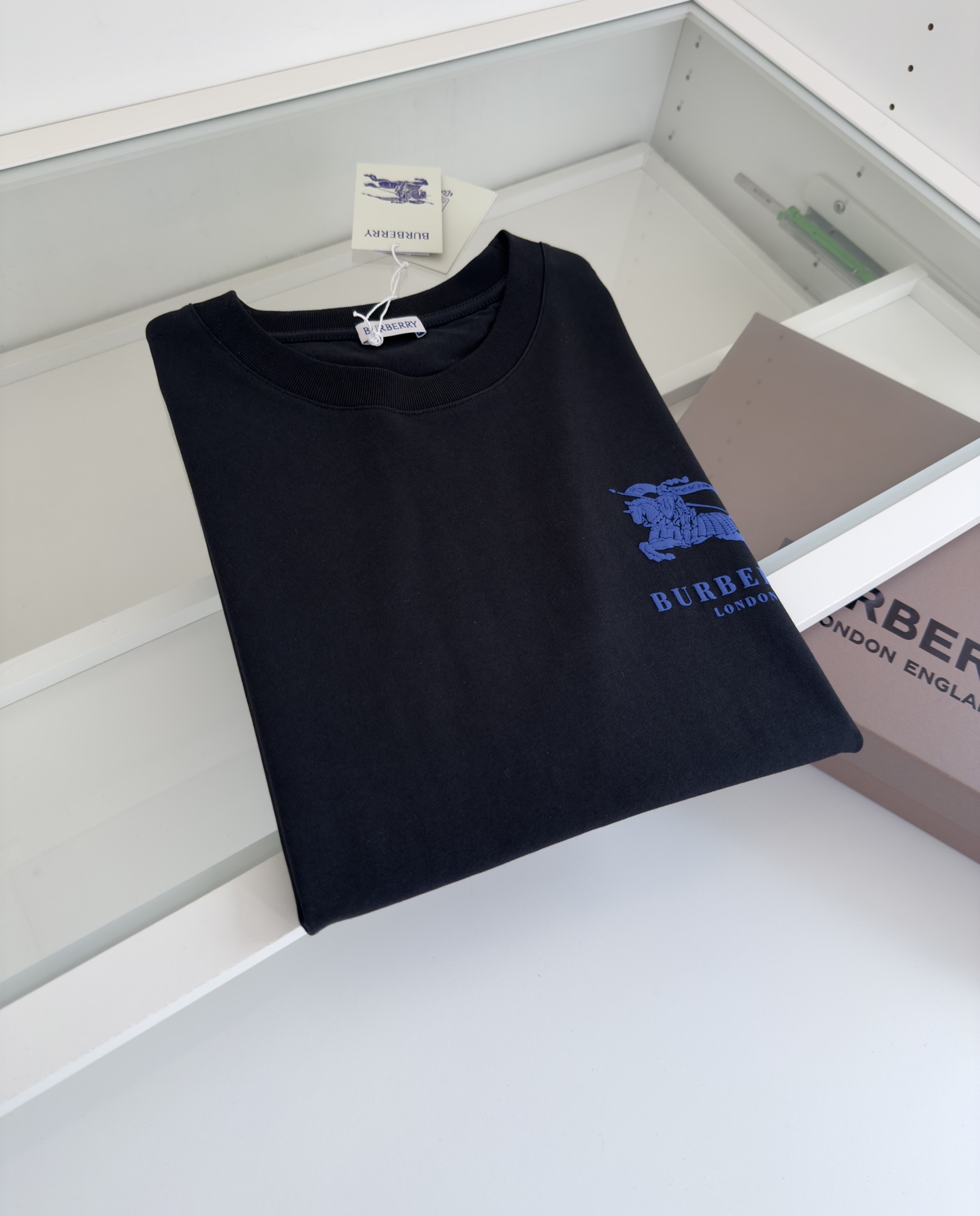 Burberry 2025 Classic War Horse Logo Short Sleeve T-Shirt 9 i1740931443854 476 0 7