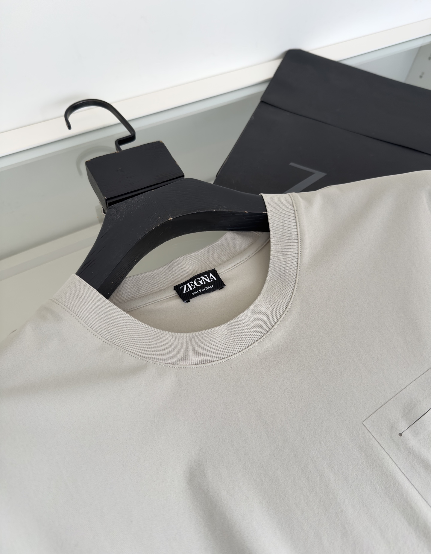 Zegna Summer Men's Short Sleeve T-Shirt Business Casual Round Neck Top 5 i1741534671622 5916 0 3