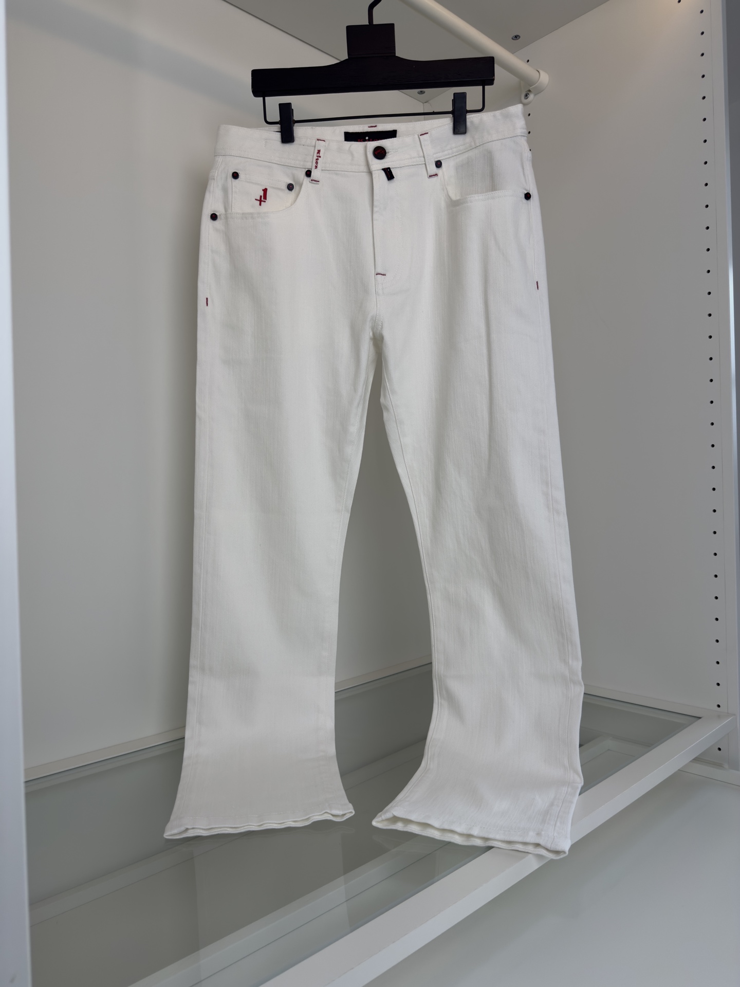 Kiton Jean Blanc Décontracté et Élégant pour Homme - Collection 2025SS