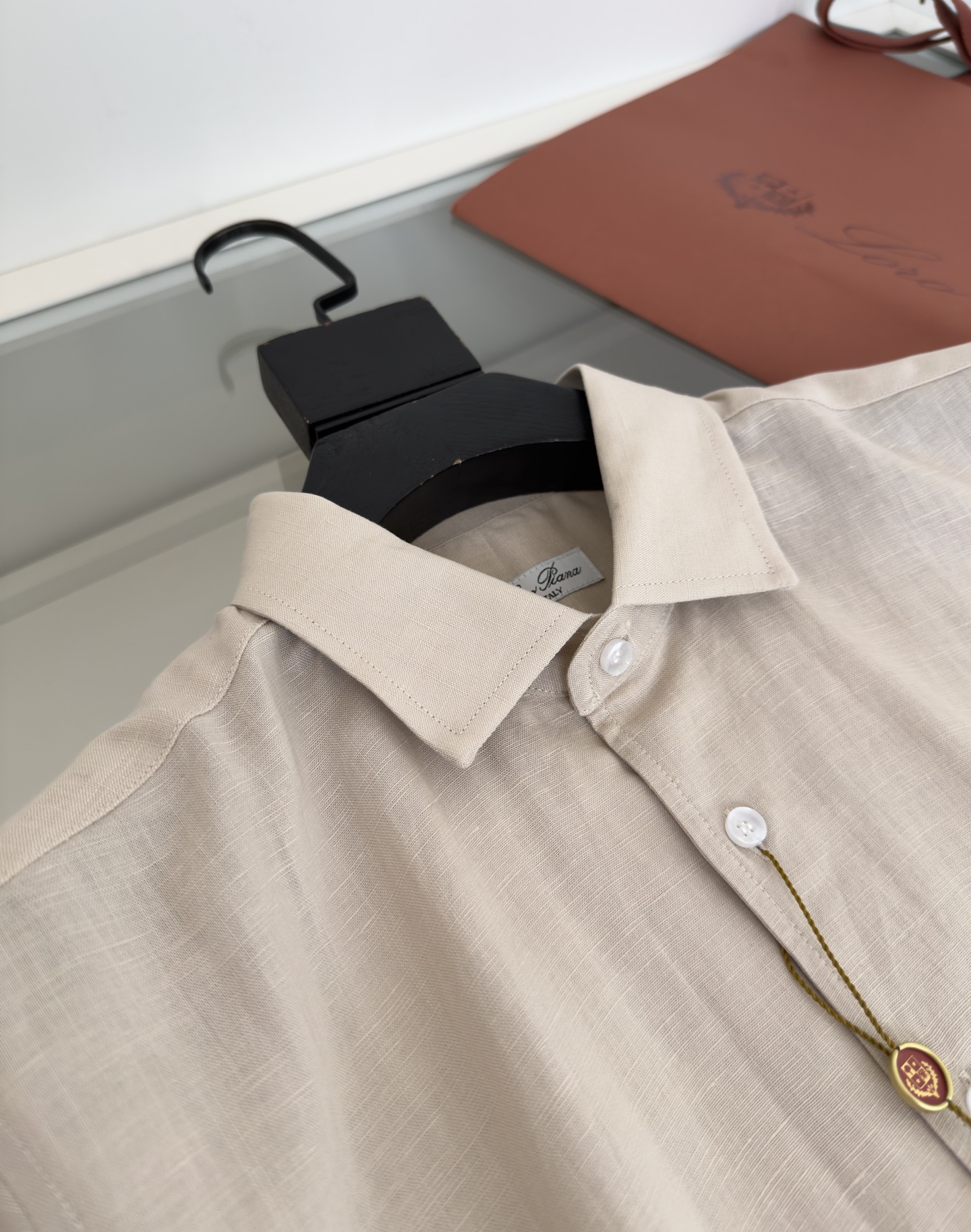 Lor*o Pi*na Linen Blend Shirt - Breathable, Comfortable, and Stylish 5 i1753781615073 9667 0 3