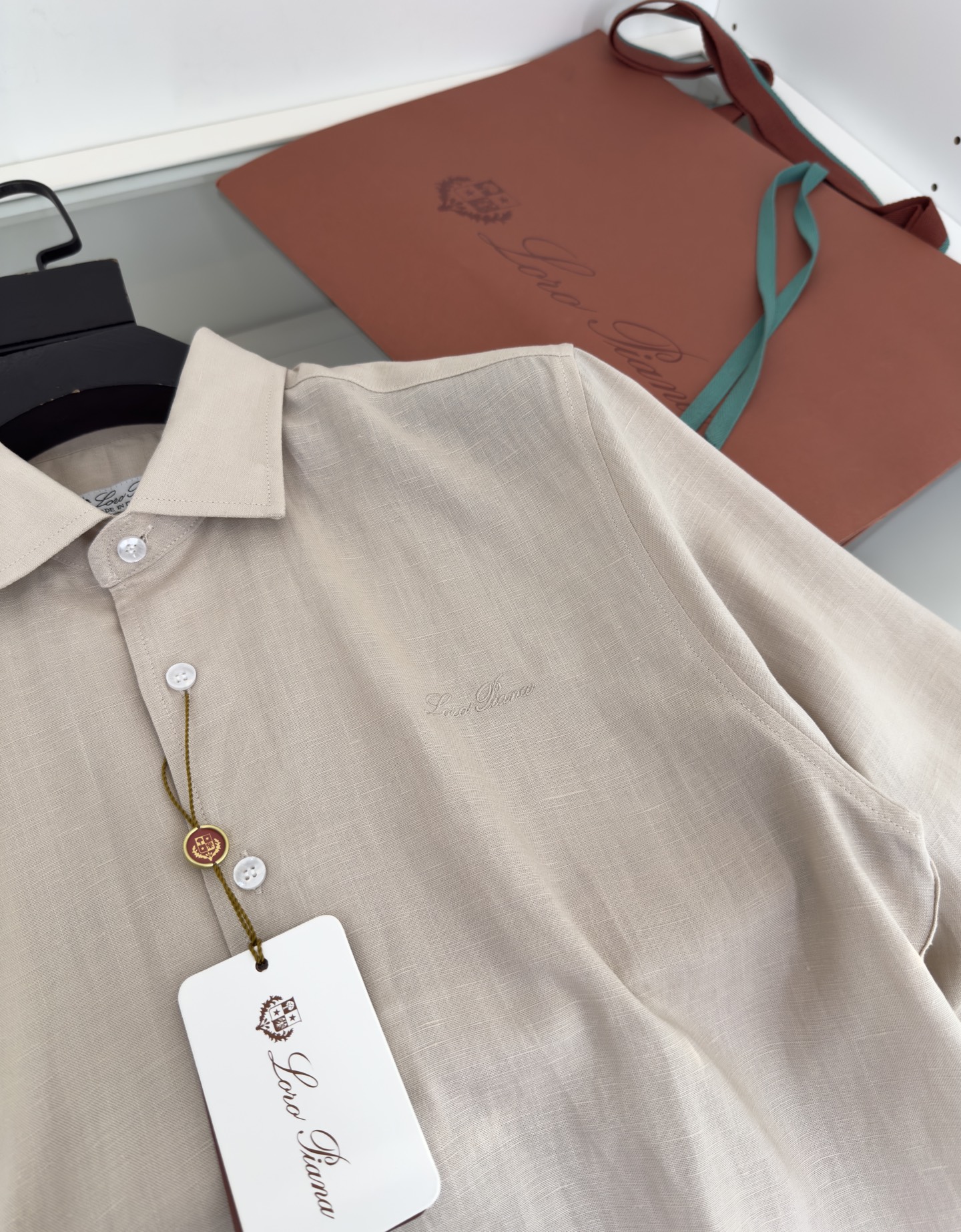 Lor*o Pi*na Linen Blend Shirt - Breathable, Comfortable, and Stylish 4 i1753781616282 5195 0 2