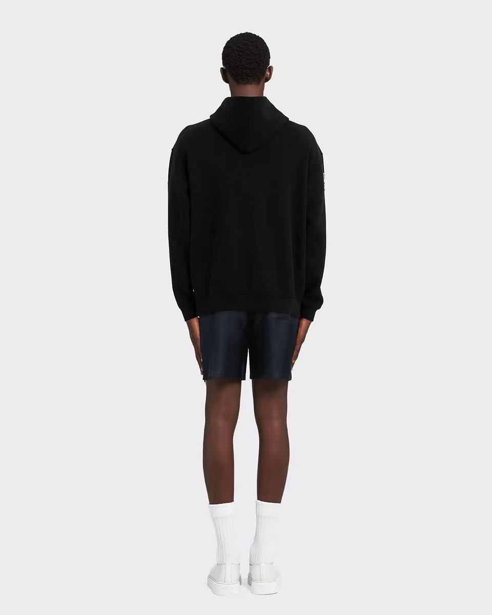 Prada Black Cotton Blend Logo Patch Hoodie Sweatshirt Pullover 5 i1754654249956 5348 0 2
