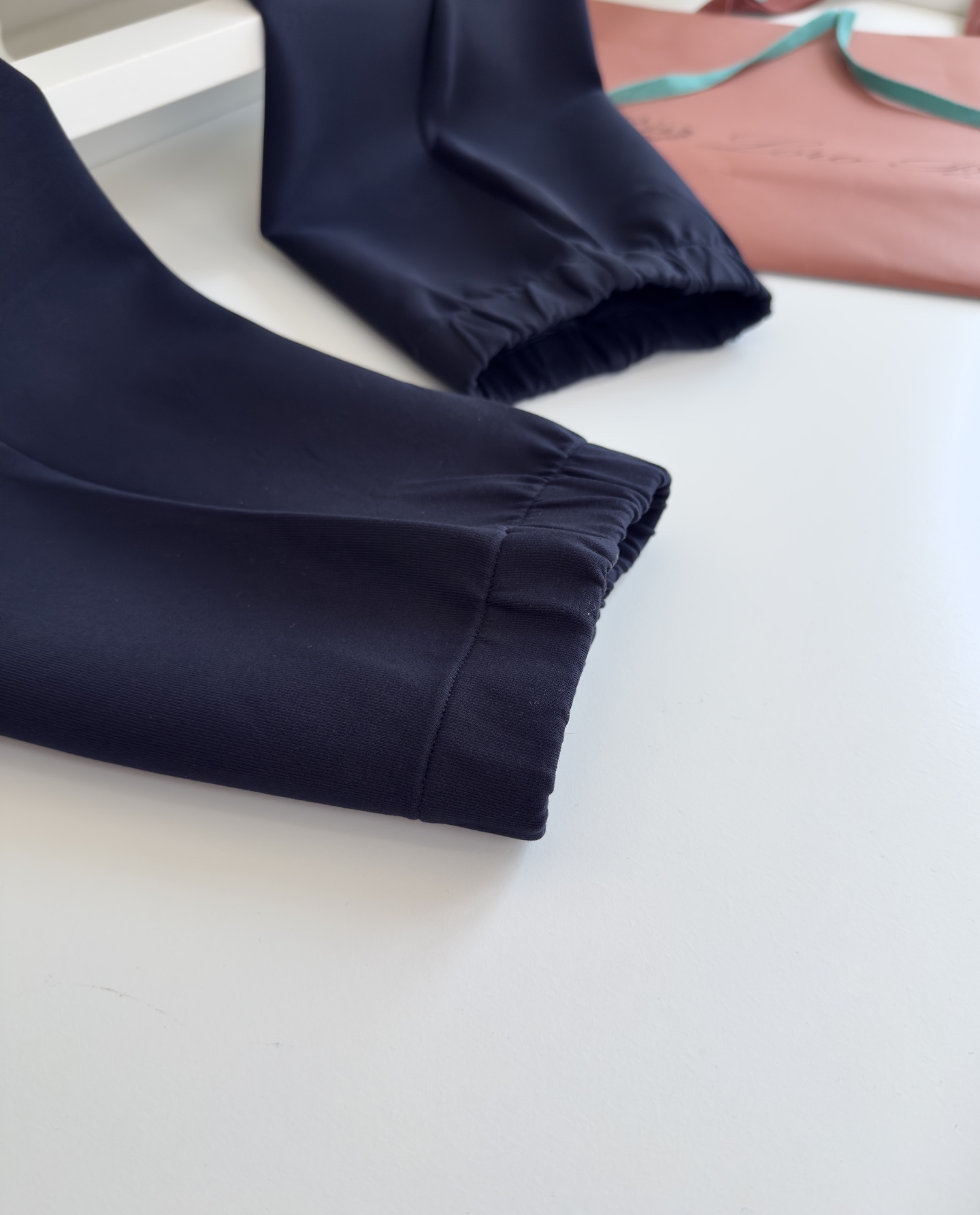 裤子 Lo*ro Pi*na诺 u翩雅 （可搭配套装）都市休闲立领卫衣外套 年年经典款式 螺纹撞色 是今