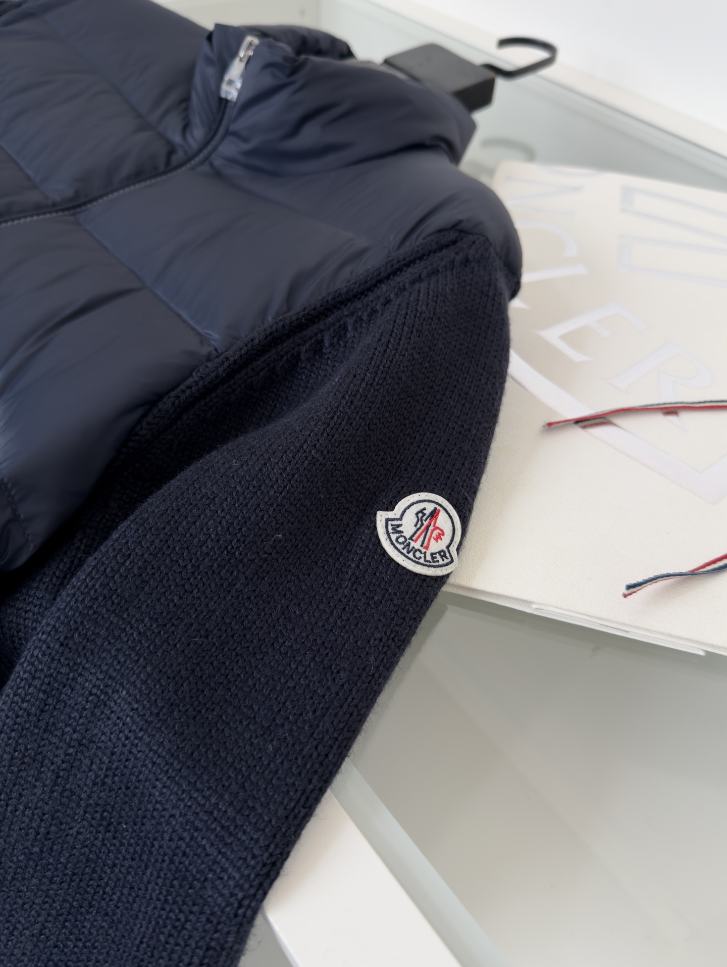 MONCLER Men's Wool-Panelled Down Jacket - Stylish and Warm Outerwear 5 i1757860385720 1564 0 3