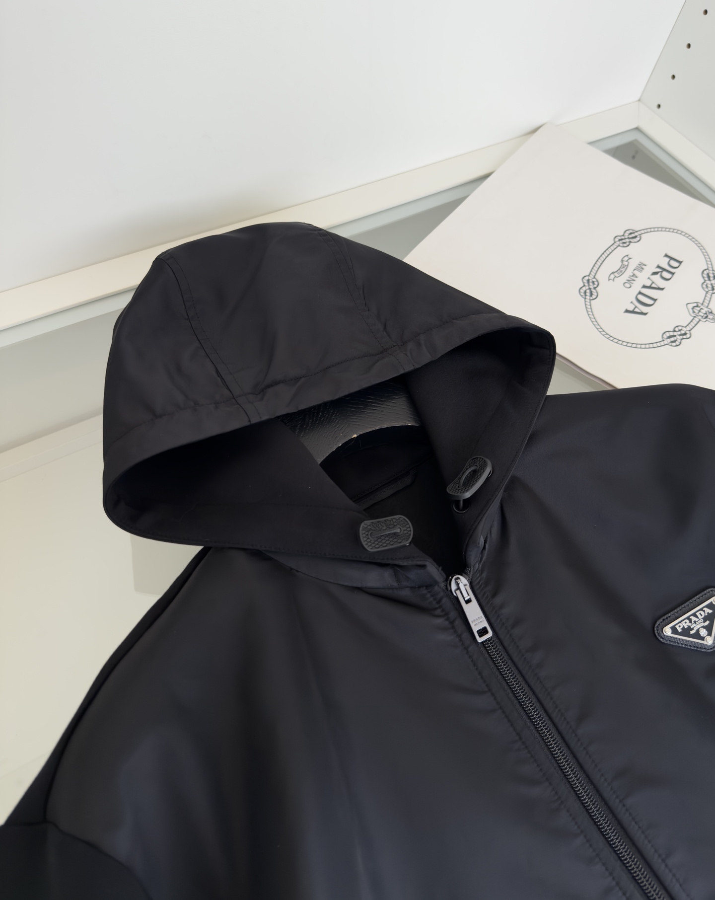 Prada Black Tracksuit Set - Hoodie and Pants - Stylish Loungewear for Men 5 i1759076042647 6826 0 4