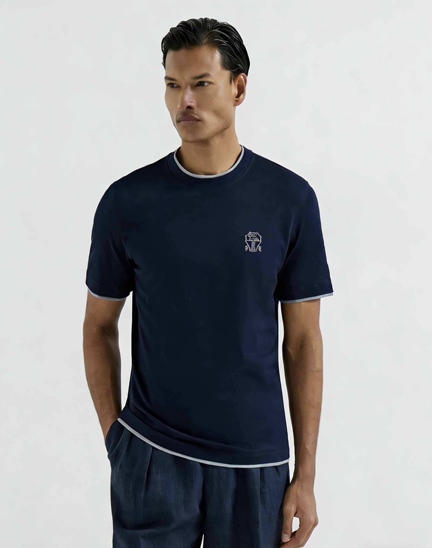 NO:743280,The model’s upper body effect is as follows!  Try on 172 - Wear L for a slim fit. Please refer to the size chart when placing an order, men's clothing,19860909模特上身效果如下！ 试穿172-穿L修身感 下单参考尺码表,男装,,Women's clothing