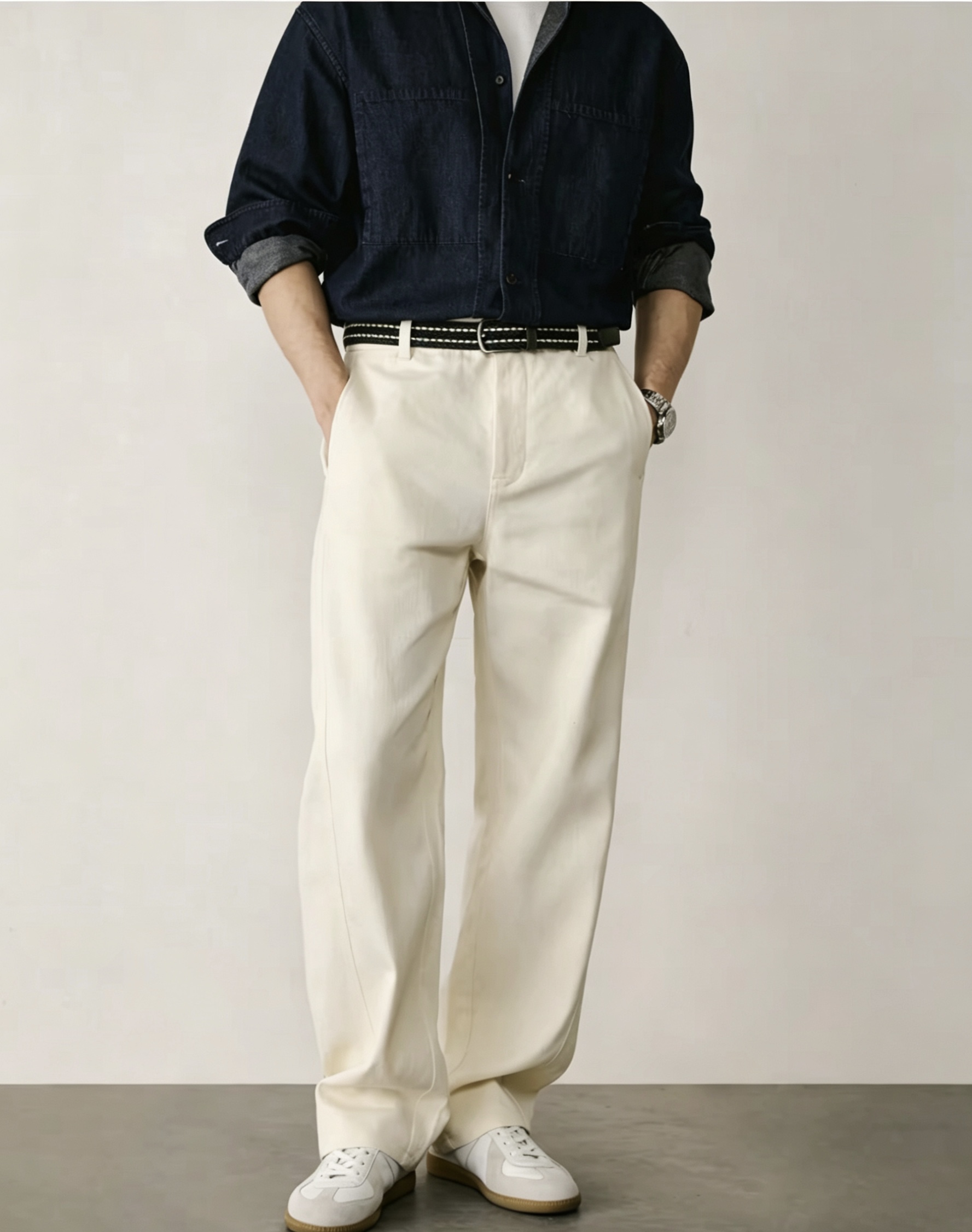 NO:783210,The model's upper body effect is as follows. Try on size 172 - size 32 is suitable. Please refer to the size chart when placing an order, men's clothing.19860909模特上身效果如下 试穿172-穿32码合适 下单可参考尺码表,男装,,Women's clothing