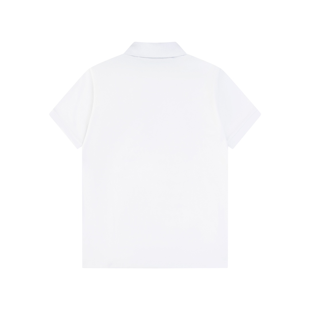 polo 230g weight double yarn cotton piqueColor: black and whitecode numbe