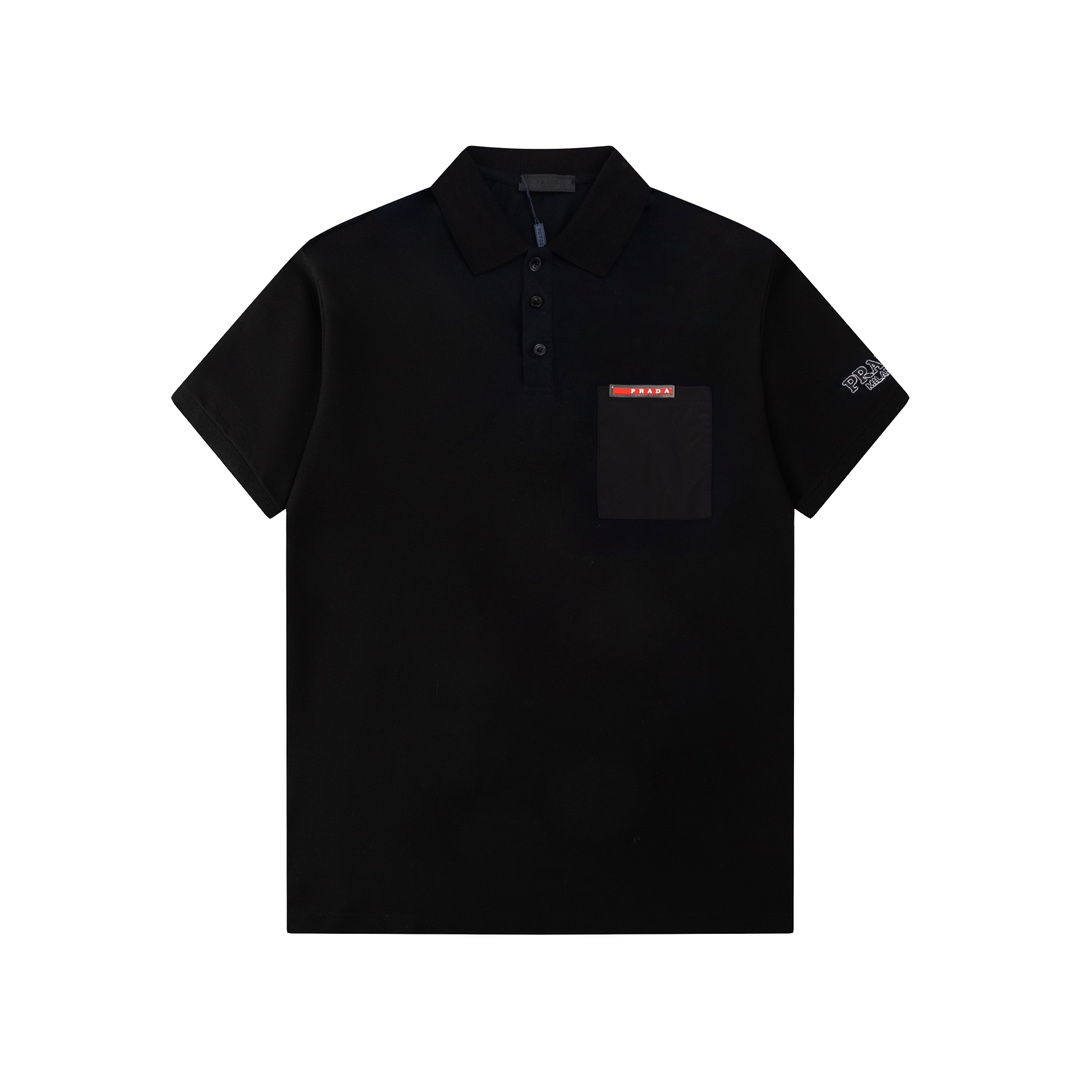 Prada Vêtements Polo T-Shirt Manches courtes