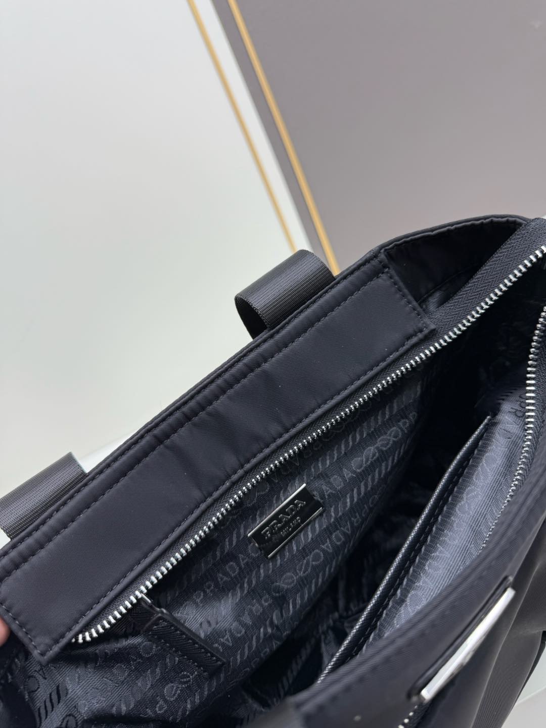 Prada Classic Nylon Diaper Bag - Versatile Tote for Moms | Model 2489 9 i1736023356847 3669 0 7