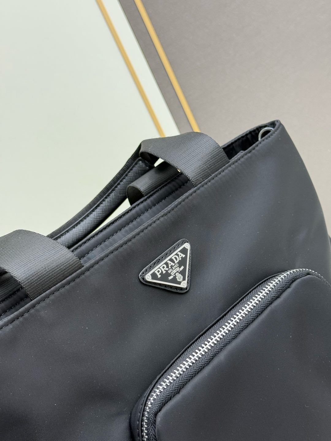 Prada Classic Nylon Diaper Bag - Versatile Tote for Moms | Model 2489 5 i1736023356847 4138 0 3