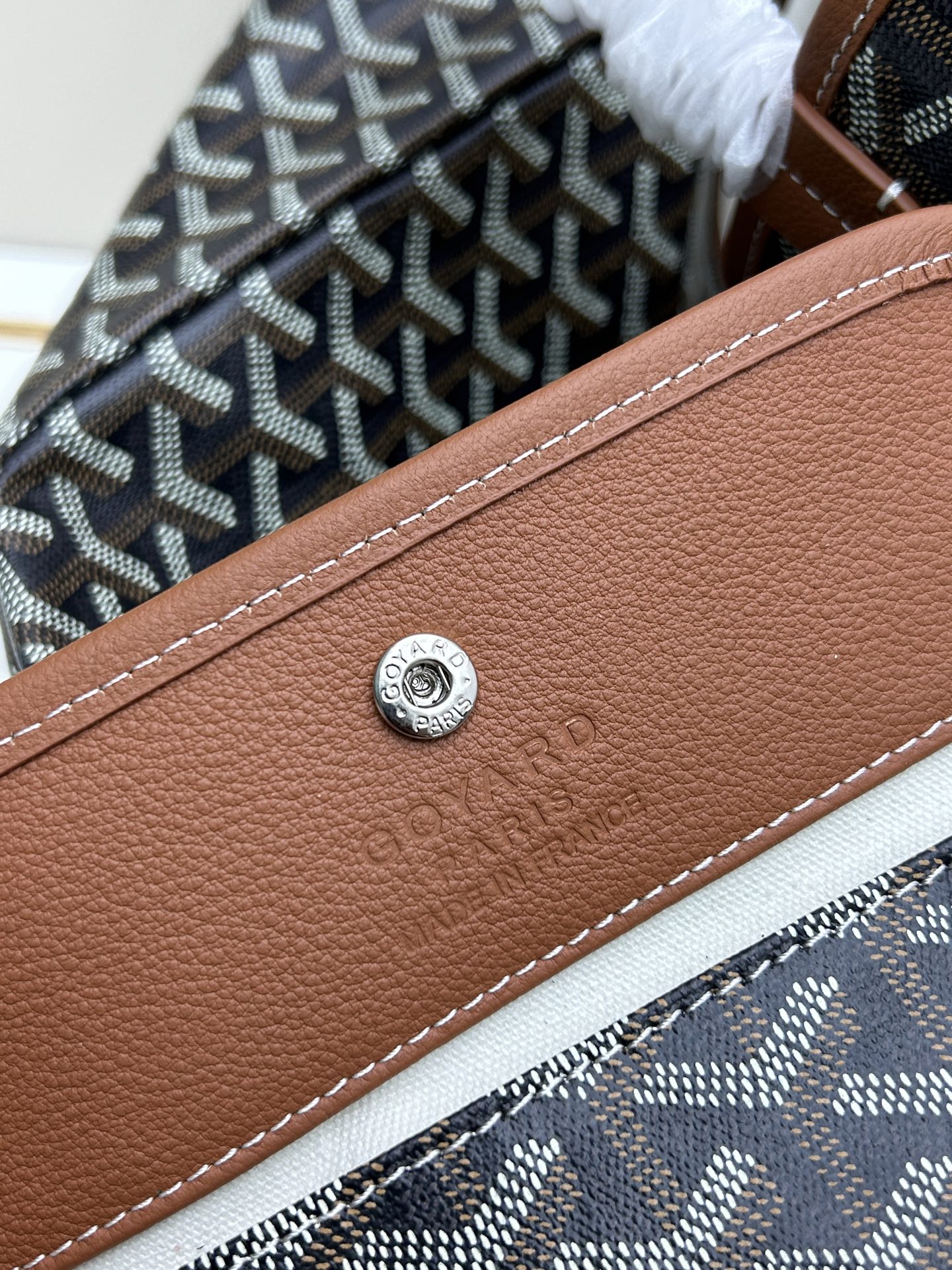 升级版中号goyard双面牛皮托特购物袋作为他们家最经典的tote双面款绝对又提升了一个level加了内