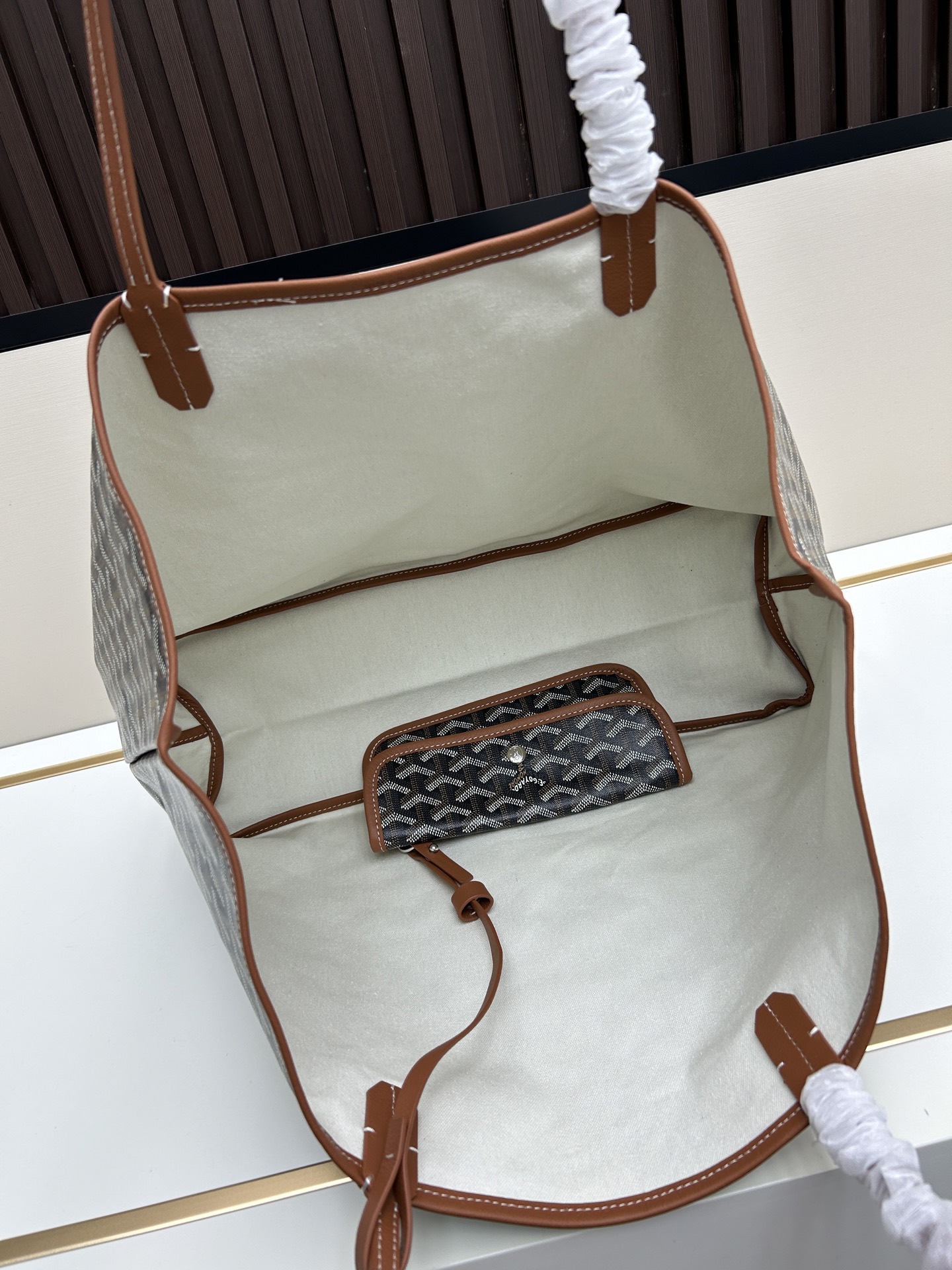 升级版大号goyard狗牙tote购物袋大号黑棕🤎咳咳，zp开发⚠️经典款当然要做正确版！19年的时候就