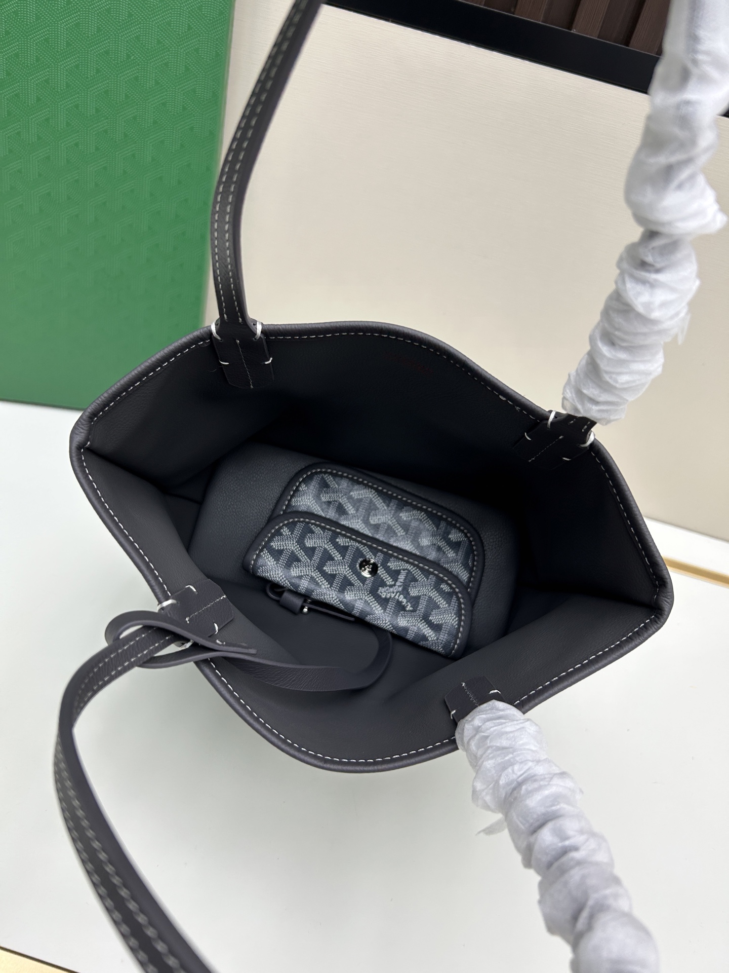 升级版配盒goyard狗牙迷你双面tote购物袋mini红色♥️咳咳，zp开发⚠️经典款当然要做正确版！