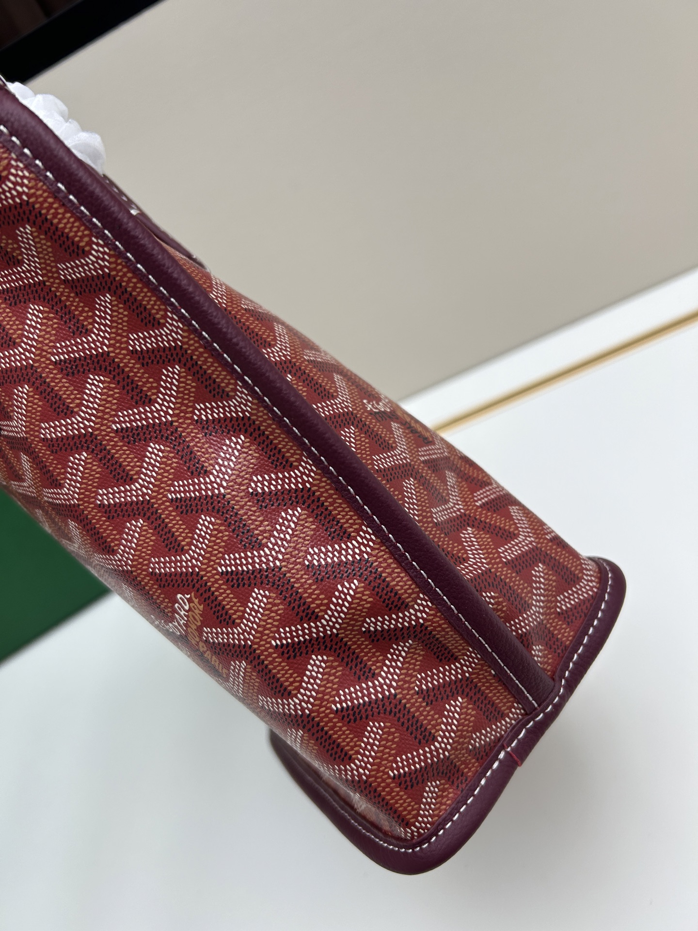 升级版配盒goyard狗牙迷你双面tote购物袋mini红色♥️咳咳，zp开发⚠️经典款当然要做正确版！