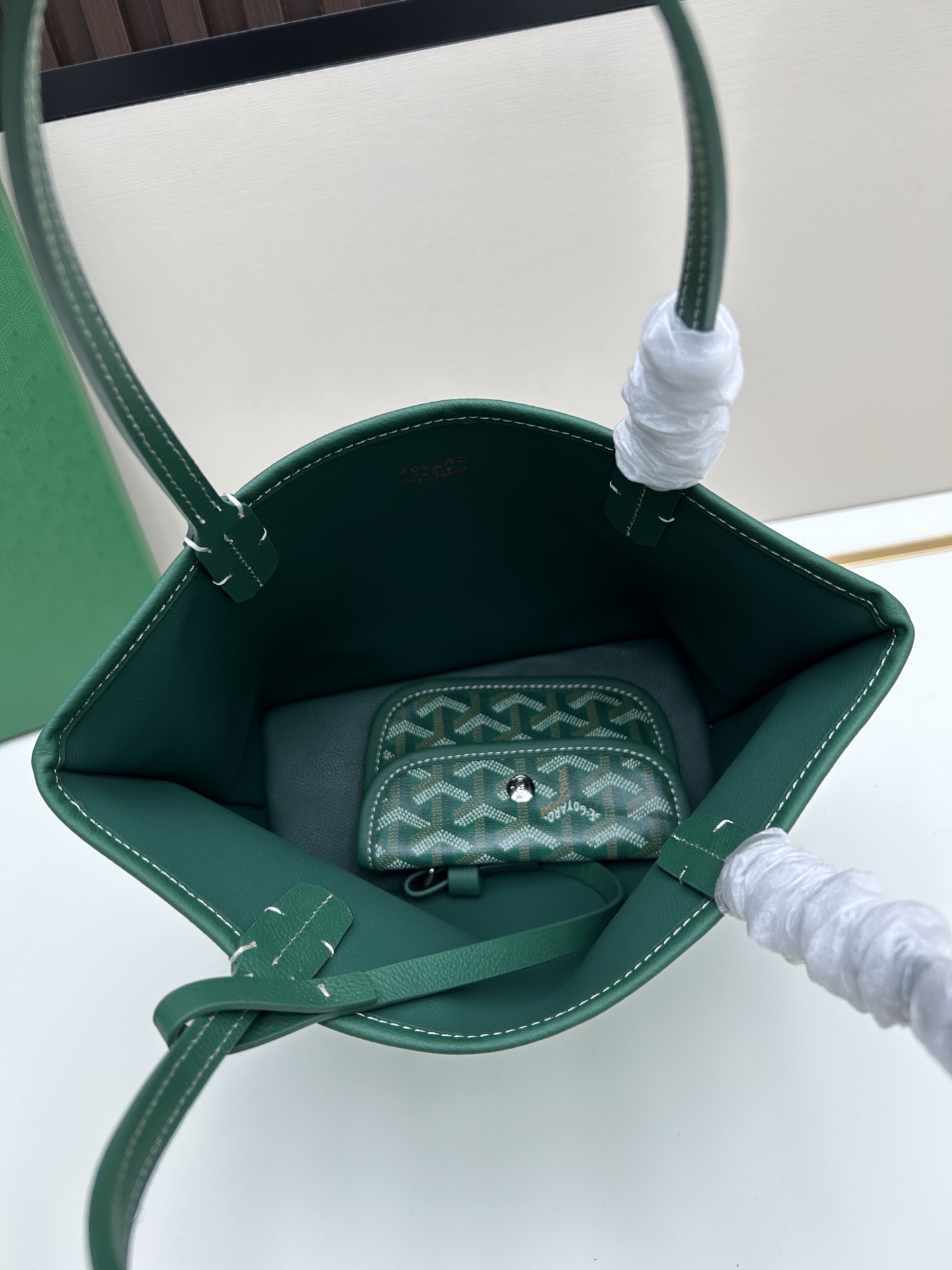 升级版配盒goyard狗牙迷你双面tote购物袋mini红色♥️咳咳，zp开发⚠️经典款当然要做正确版！