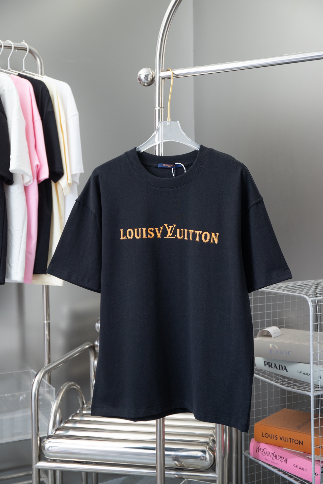 Louis Vuitton Clothing T-Shirt Printing Unisex Cotton Fashion