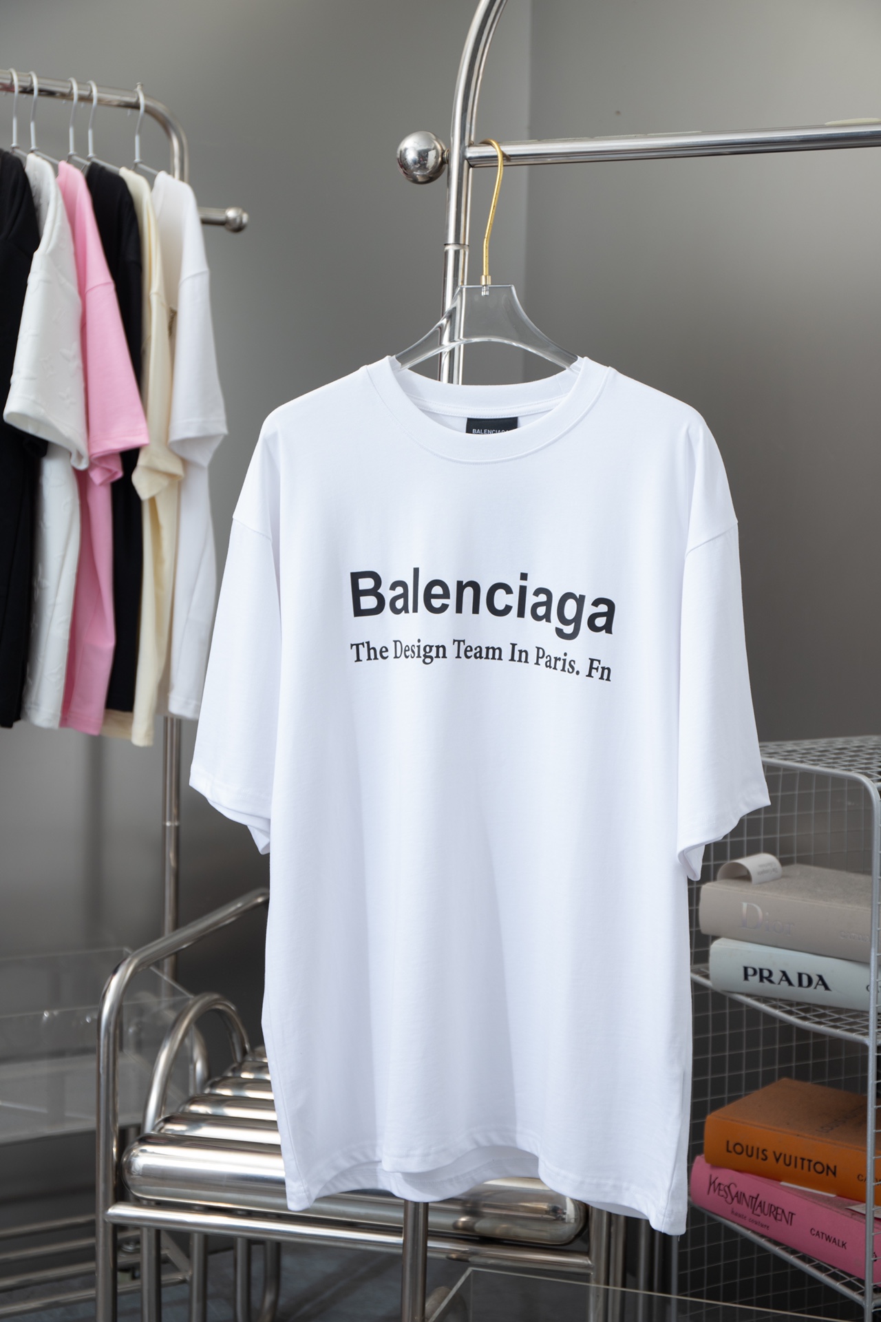 Balenciaga Clothing T-Shirt Best Like
 Doodle Unisex Cotton Spring Collection Fashion Short Sleeve