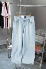 Balenciaga Clothing Jeans Unisex Spring/Summer Collection Fashion Casual