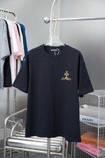 Chrome Hearts Clothing T-Shirt Printing Unisex Cotton Fashion Short Sleeve