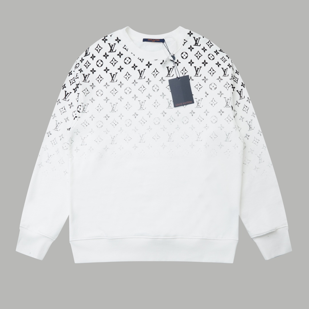 Louis Vuitton 1V Classic Gradient Header Guard: Luxury Cotton Fur Coat Details