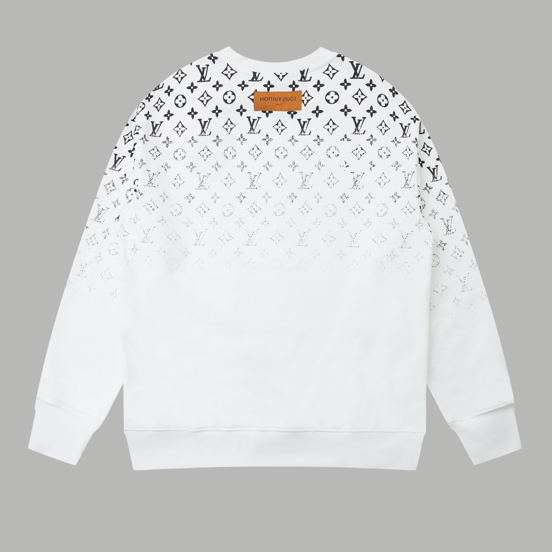 Louis Vuitton 1V Classic Gradient Header Guard: Luxury Cotton Fur Coat Details - 图片 2
