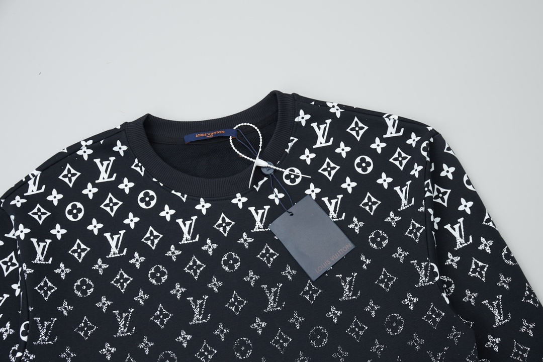 Louis Vuitton 1V Classic Gradient Header Guard: Luxury Cotton Fur Coat Details - 图片 3