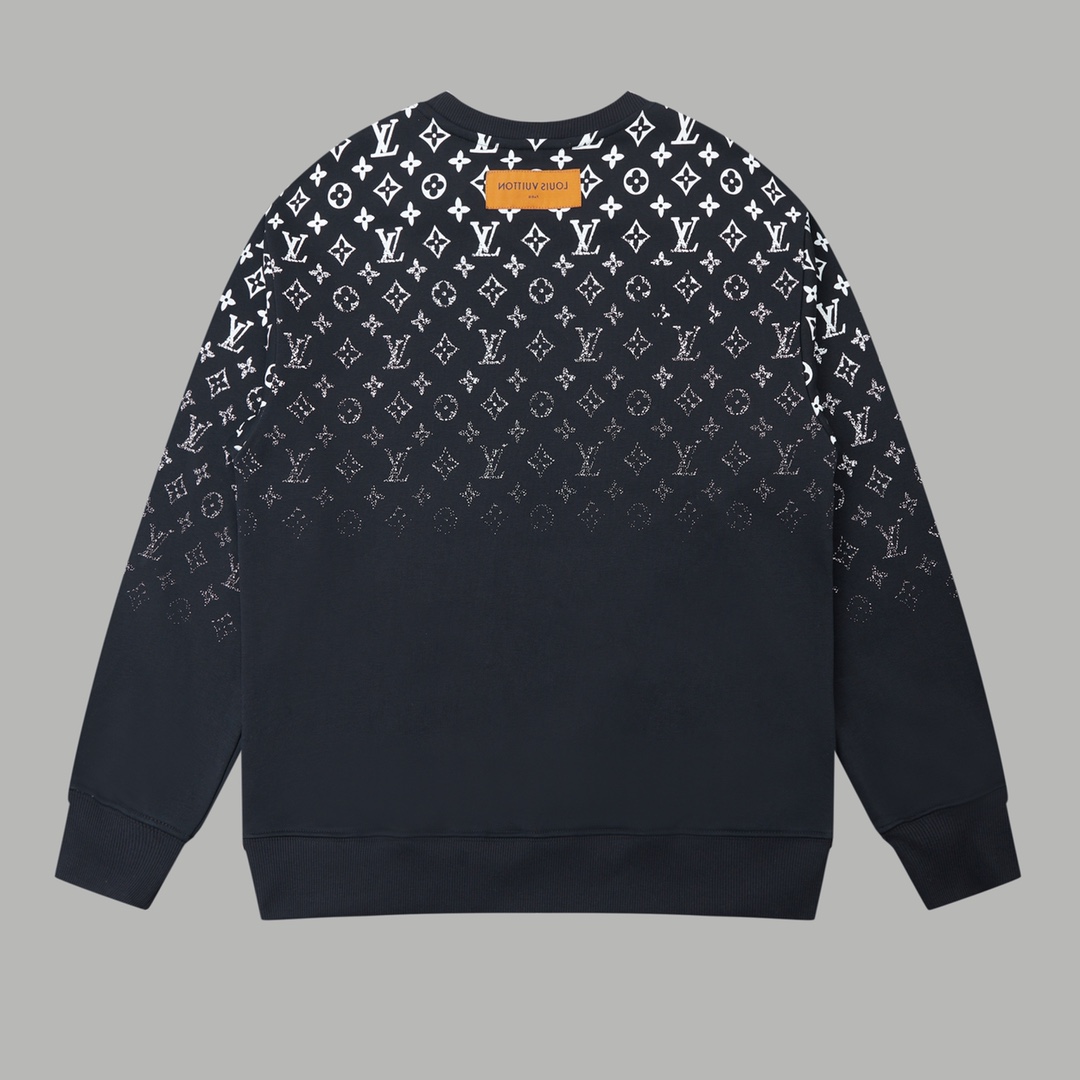 Louis Vuitton 1V Classic Gradient Header Guard: Luxury Cotton Fur Coat Details - 图片 2