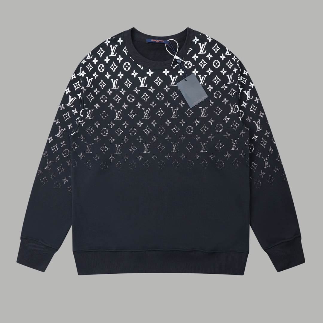 Louis Vuitton 1V Classic Gradient Header Guard: Luxury Cotton Fur Coat Details - 图片 1